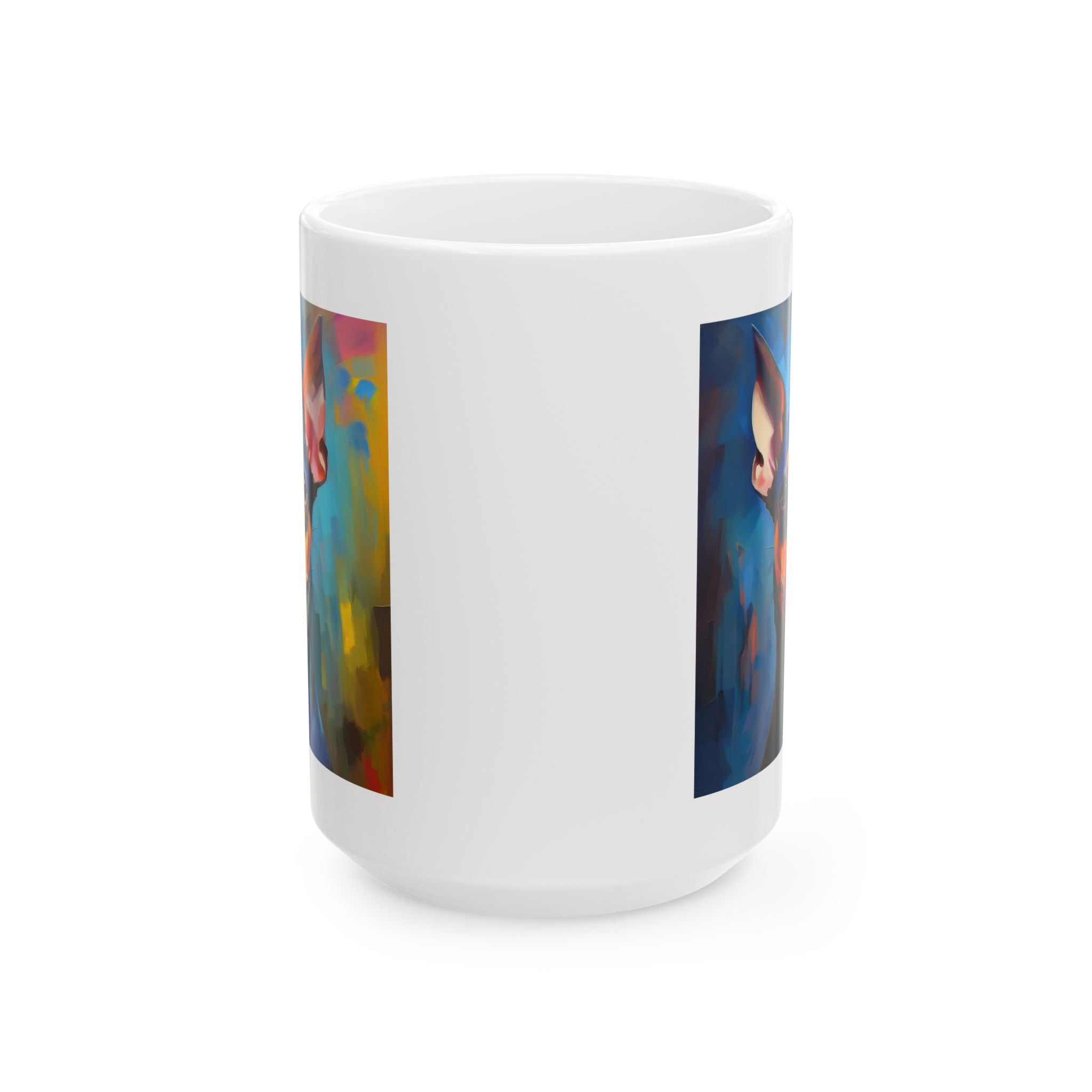 Miniature Pinscher Ceramic Mug, (11oz, 15oz)