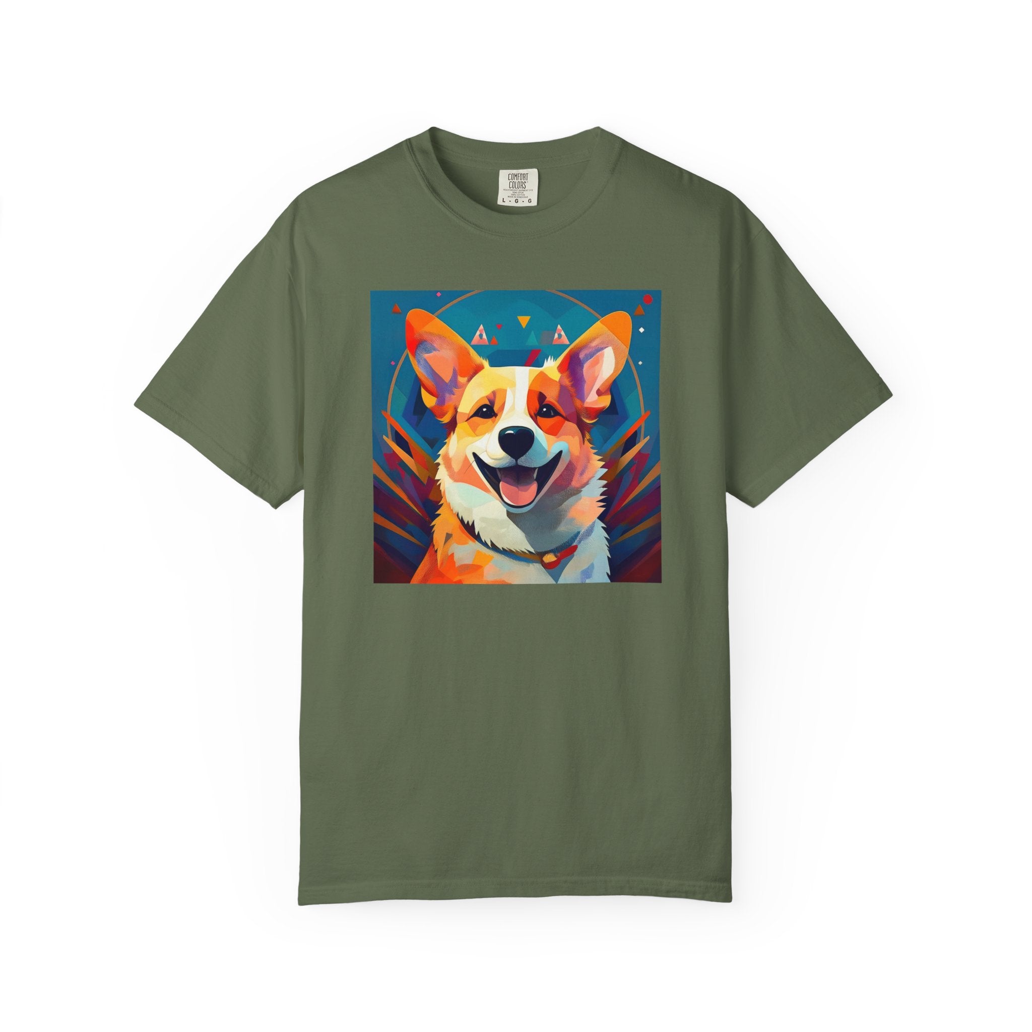 Corgi Unisex Garment-Dyed T-shirt