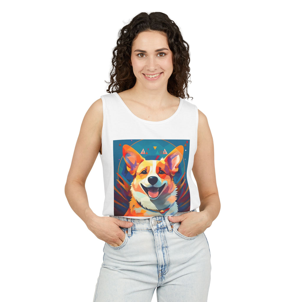 Corgi Tank Top