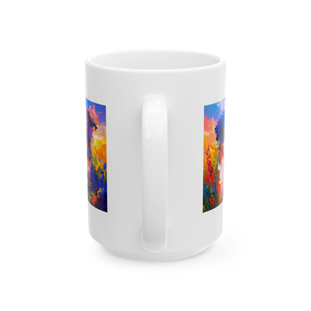Aussie Shepherd Ceramic Mug, (11oz, 15oz)