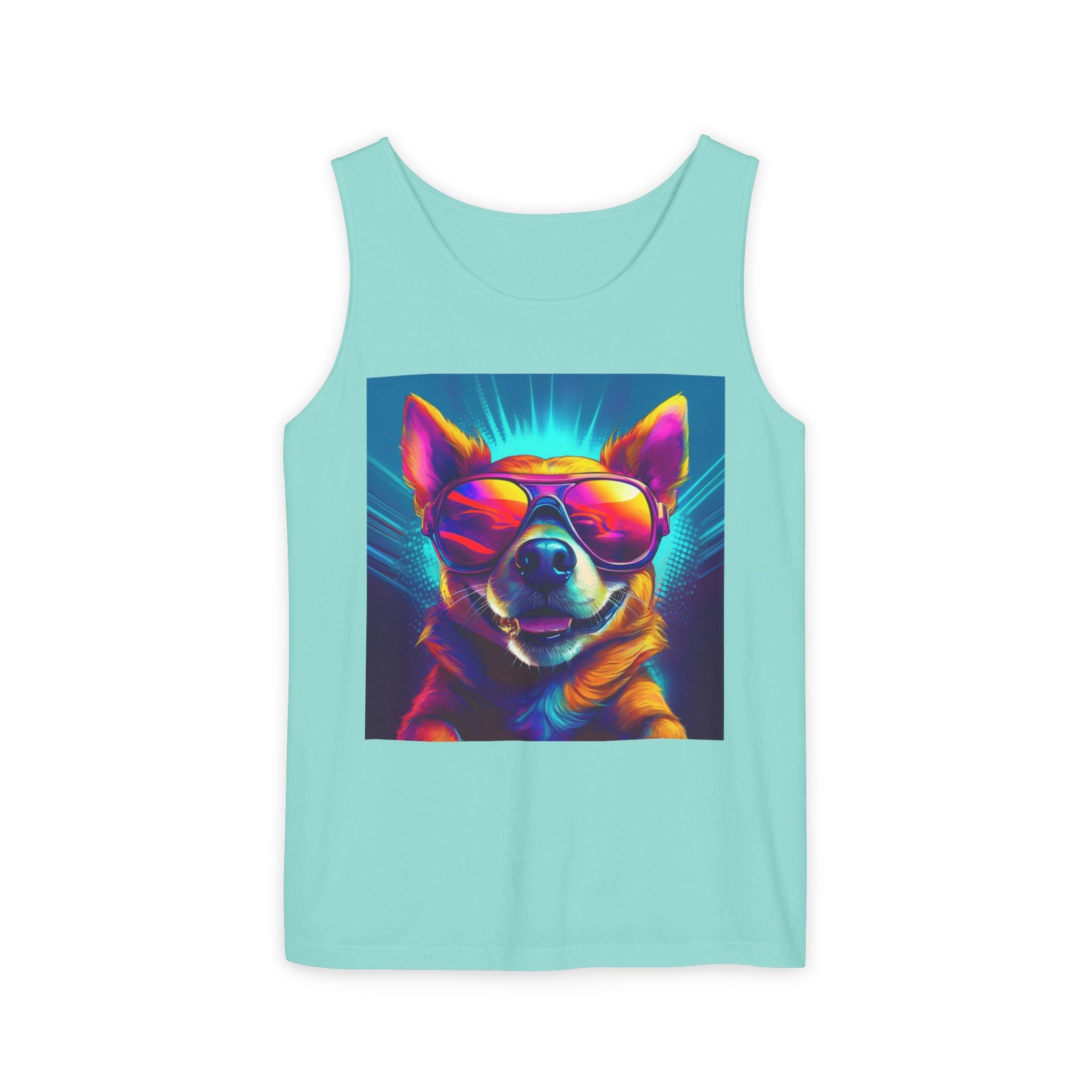 Chihuahua Cool Sunglasses Unisex Tank Top