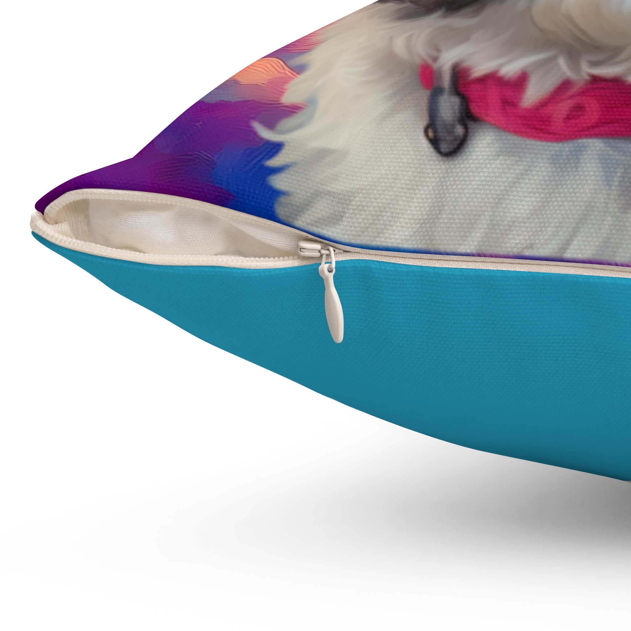 Shi Tzu Polyester Square Pillow