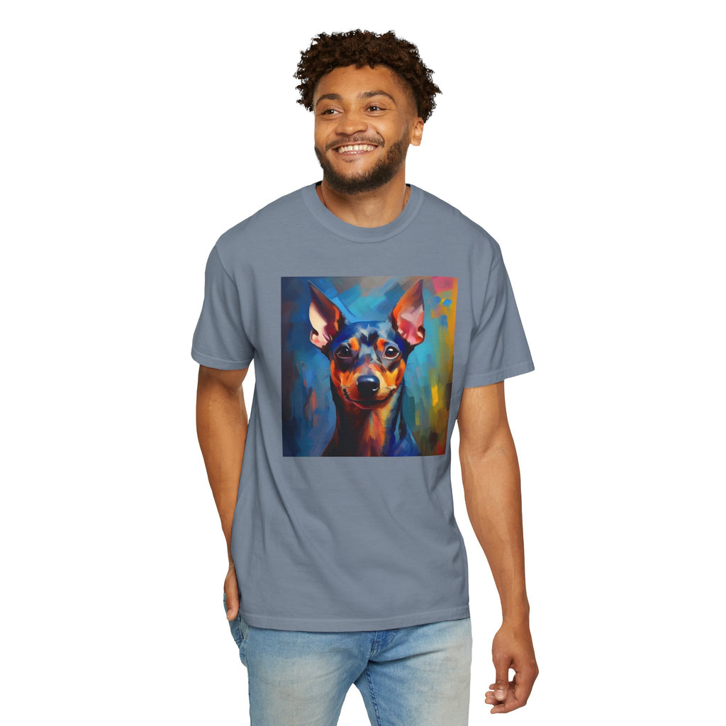 Miniature Pinscher Unisex Garment-Dyed T-shirt