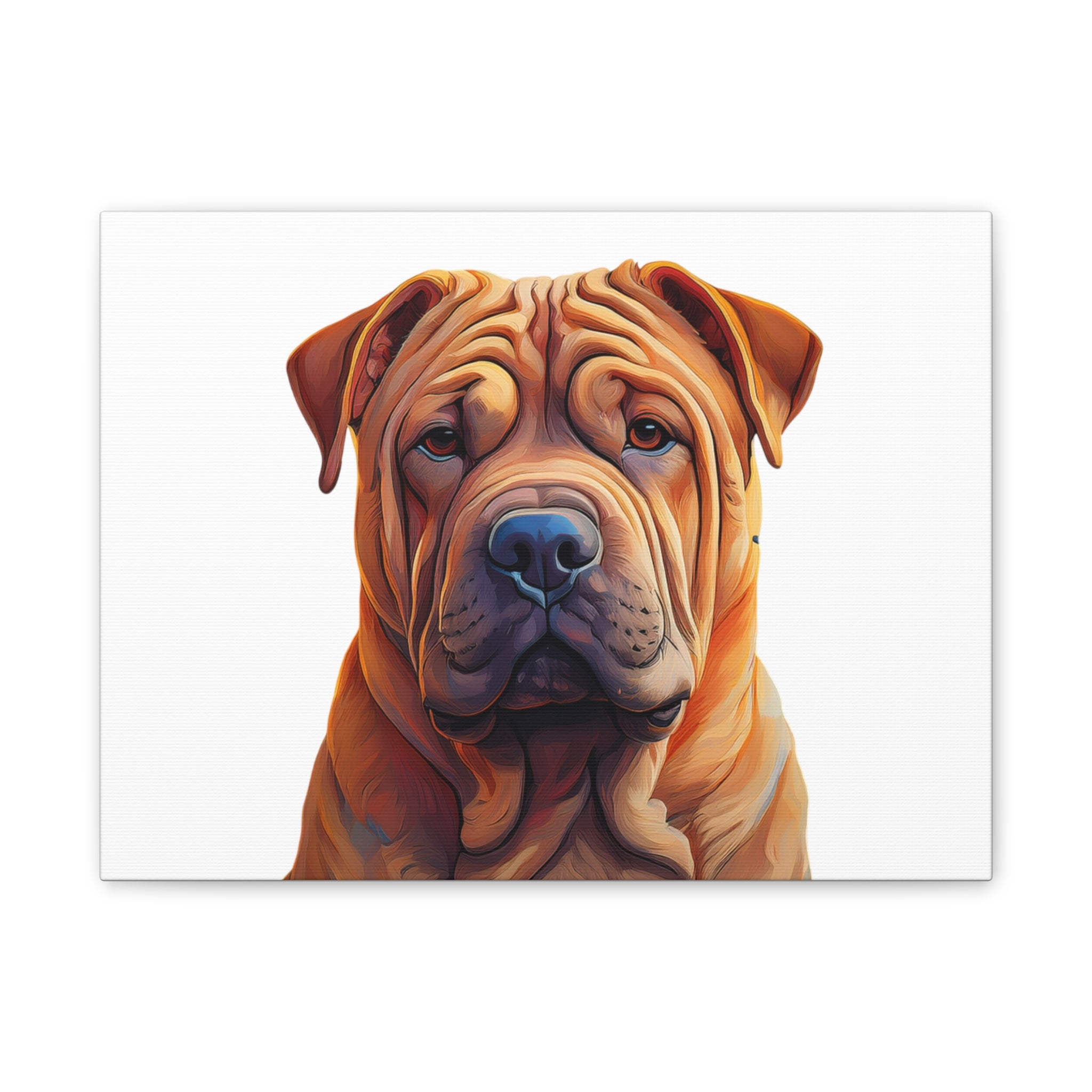 Shar Pei Stretched, 0.75"
