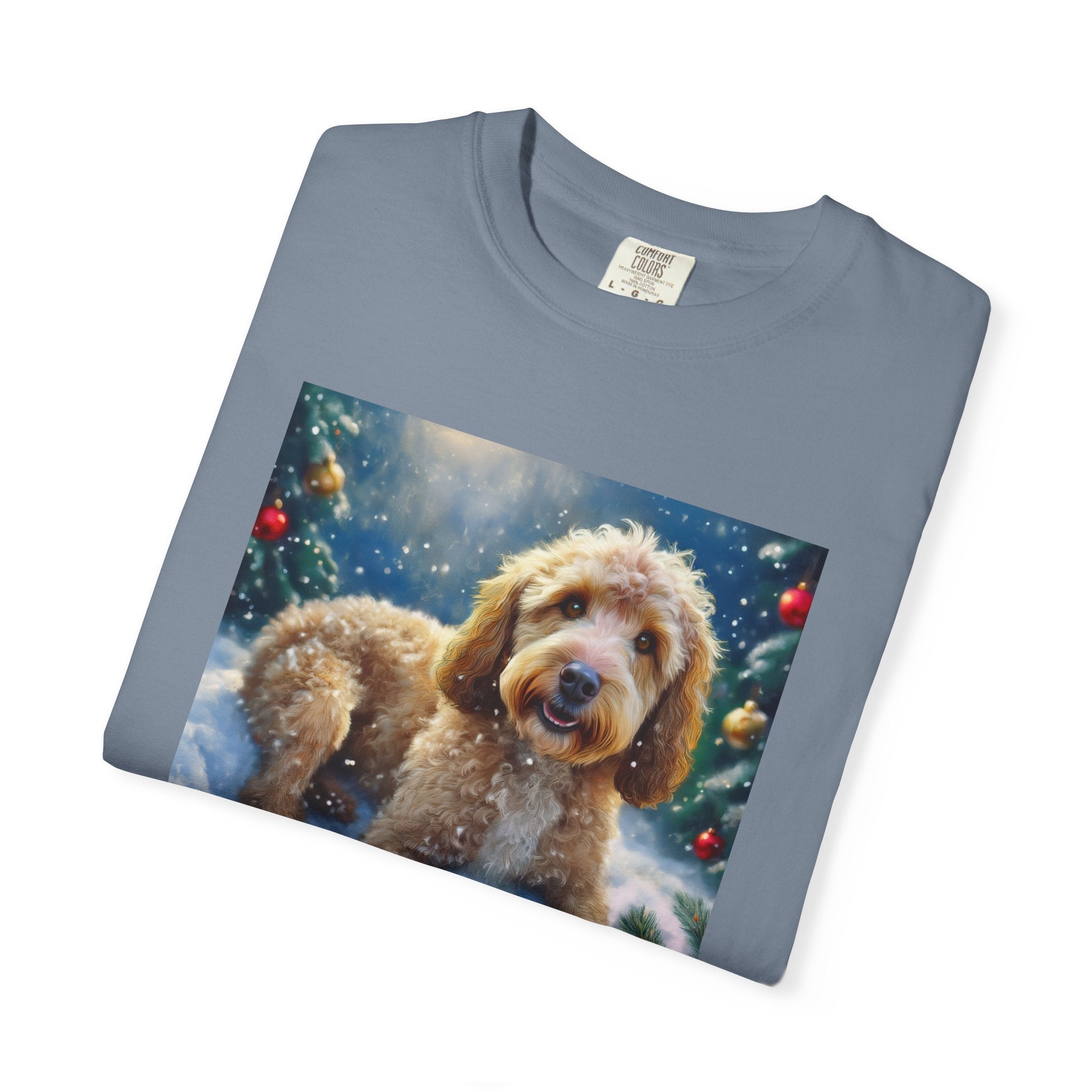 Doodle Holiday Unisex Garment-Dyed T-shirt