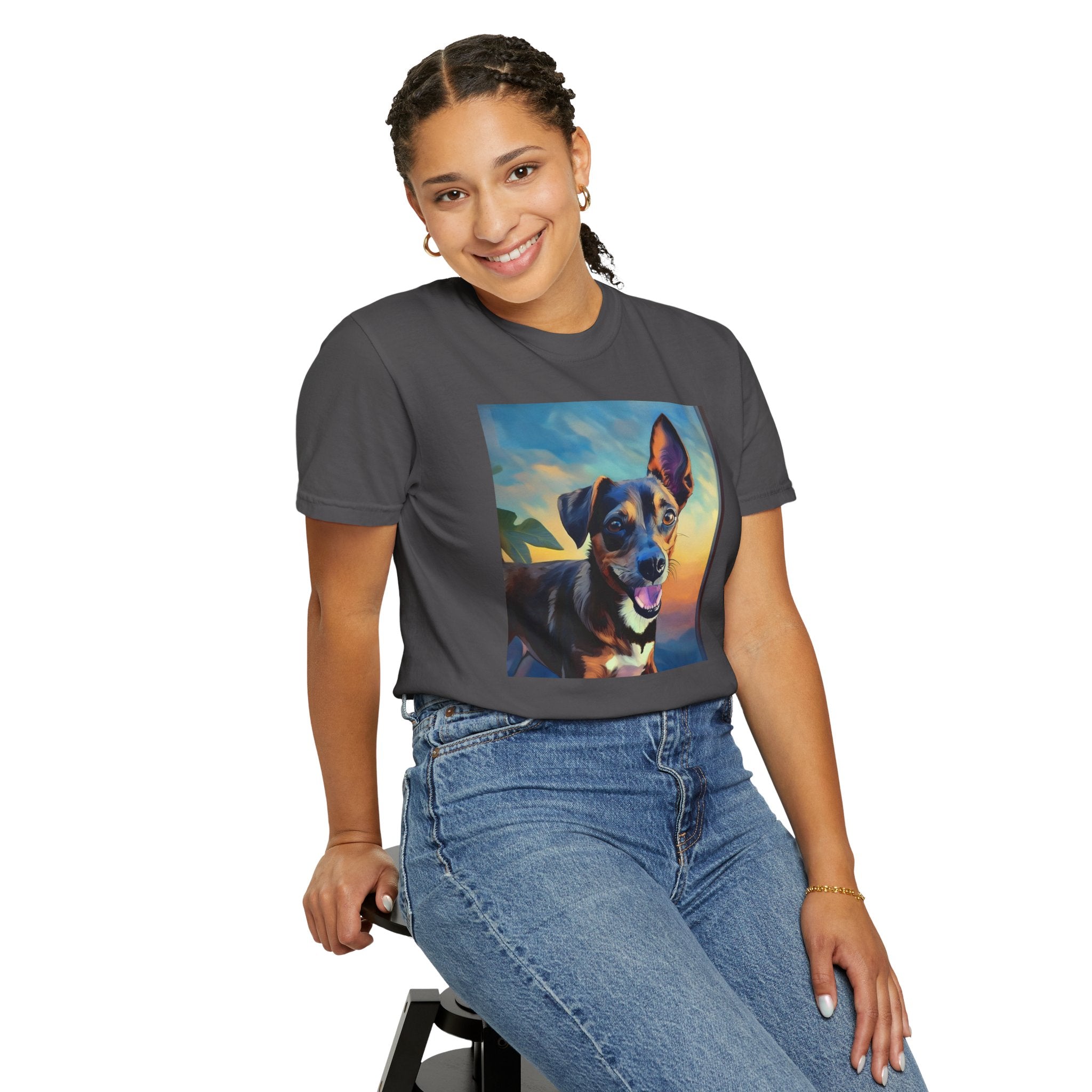 Chiwini Unisex Garment-Dyed T-shirt