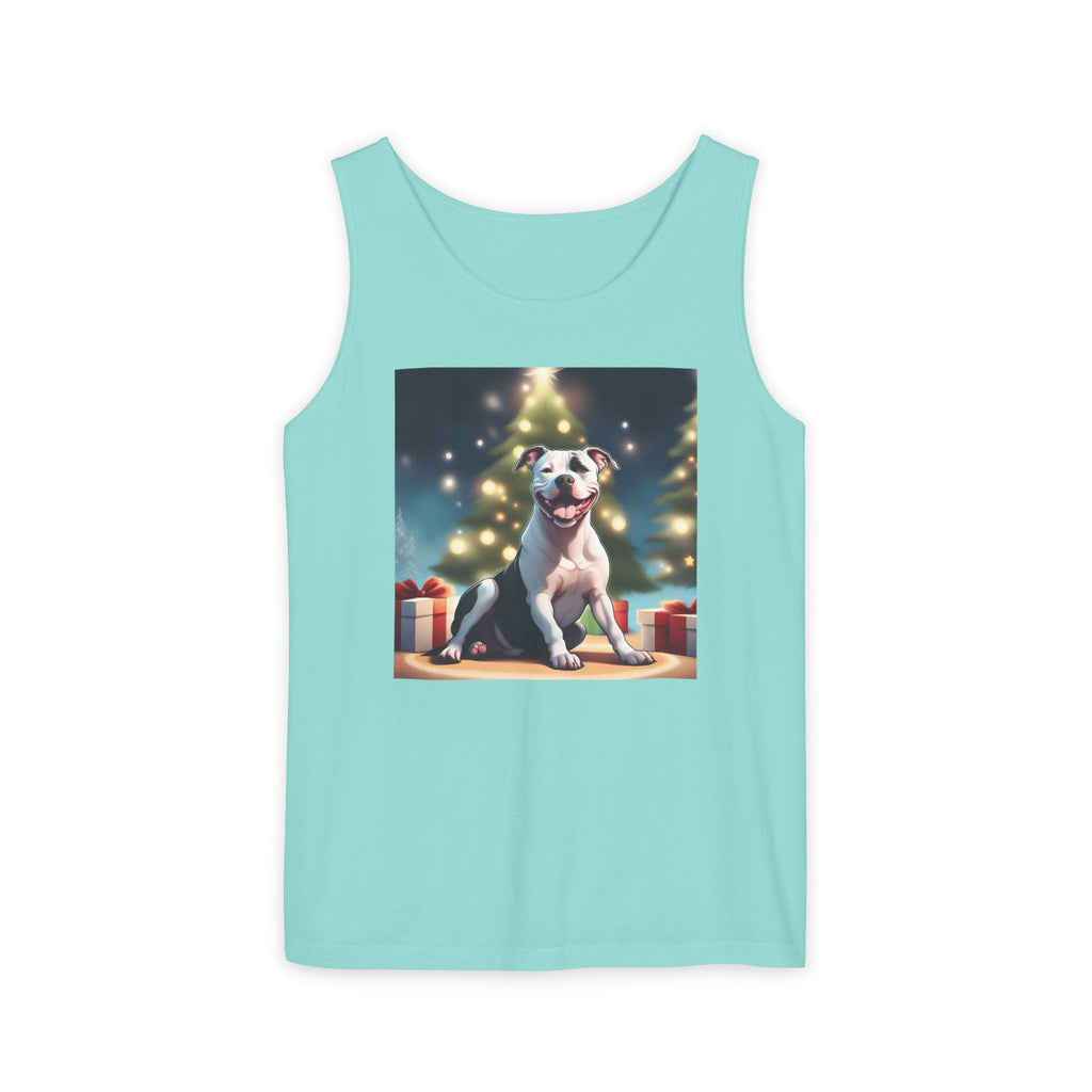 Pit Bull Holiday Unisex Tank Top