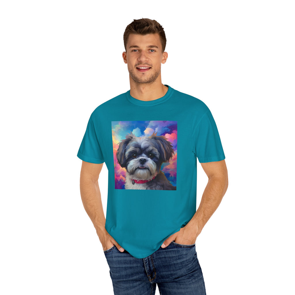 Shih Tzu Unisex Garment-Dyed T-shirt