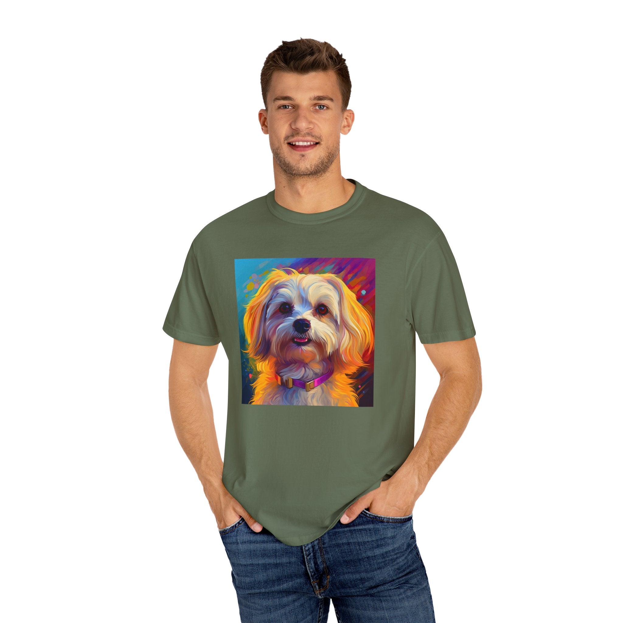 Havanese Unisex Garment-Dyed T-shirt