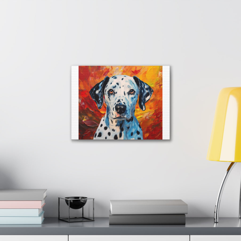 Dalmation Canvas Stretched, 0.75"
