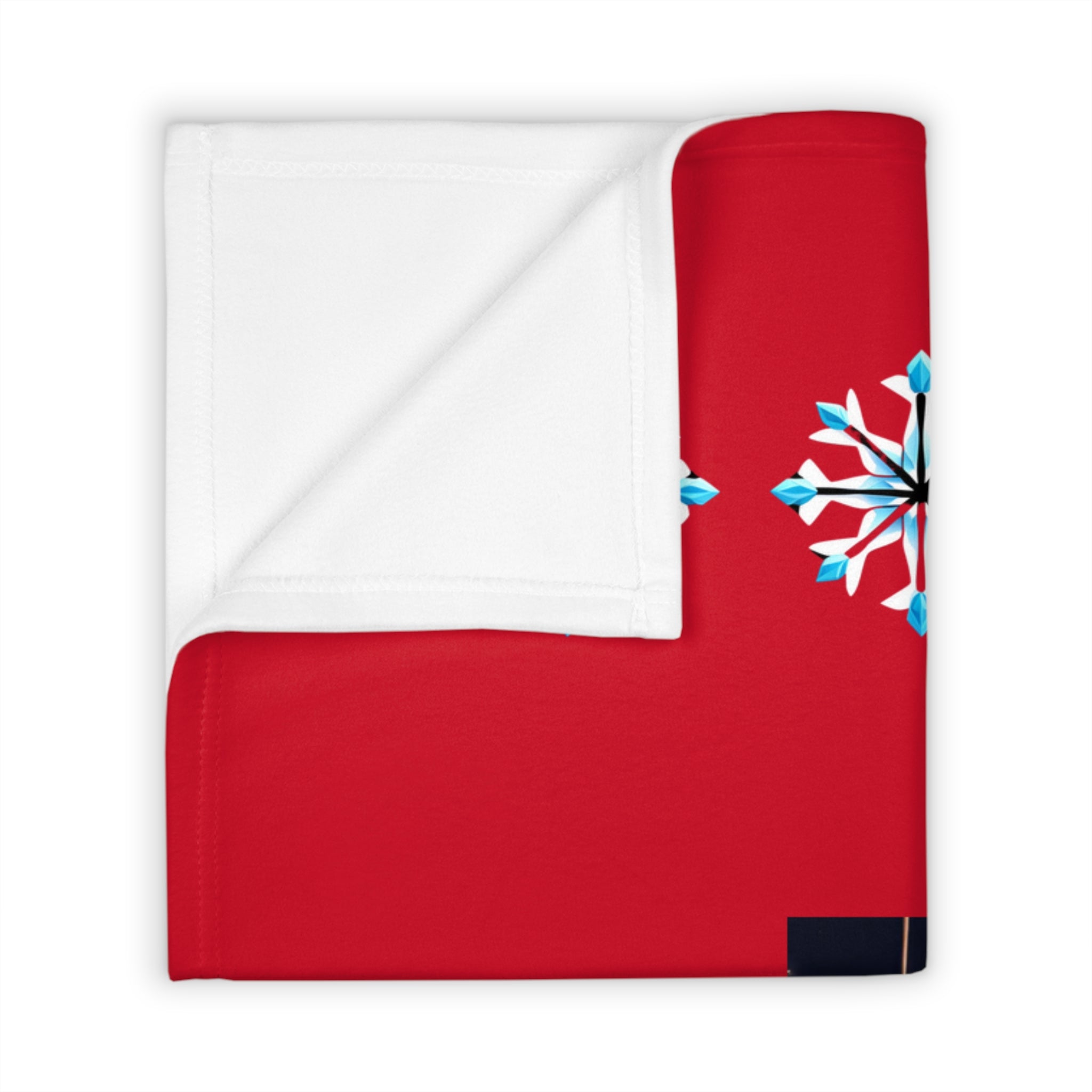 Jack Russel Holiday Throw Blanket