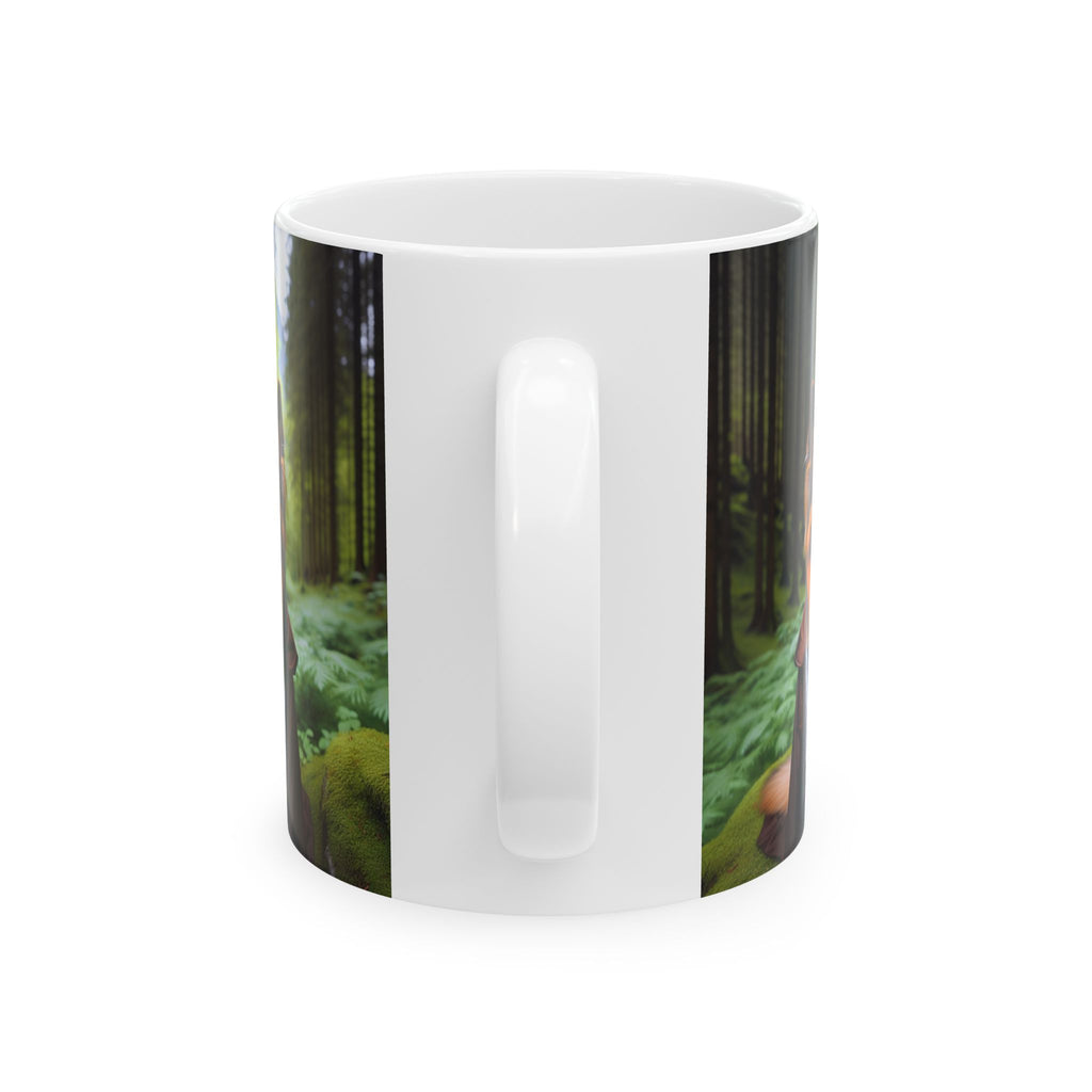 German Shepherd Forest Knight Ceramic Mug, (11oz, 15oz)
