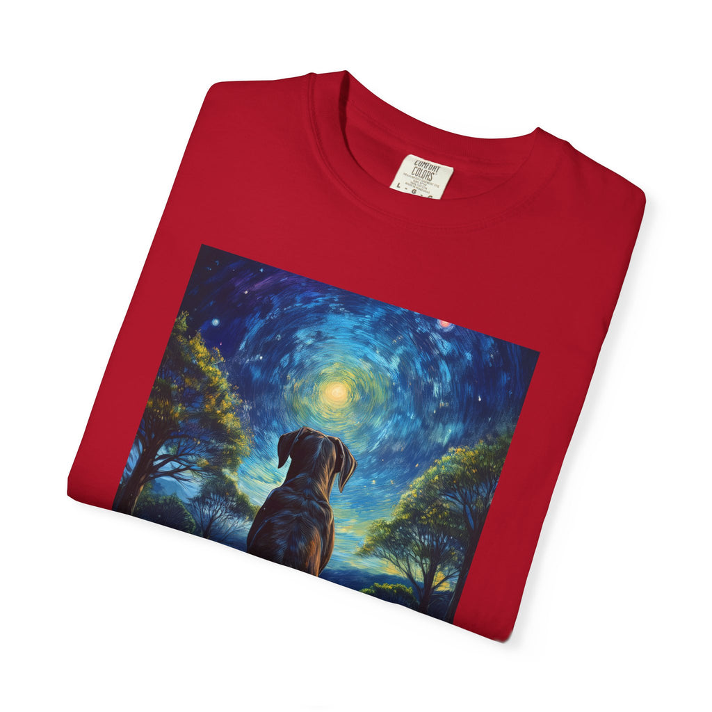 Moonlit Thoughts Unisex Garment-Dyed T-shirt