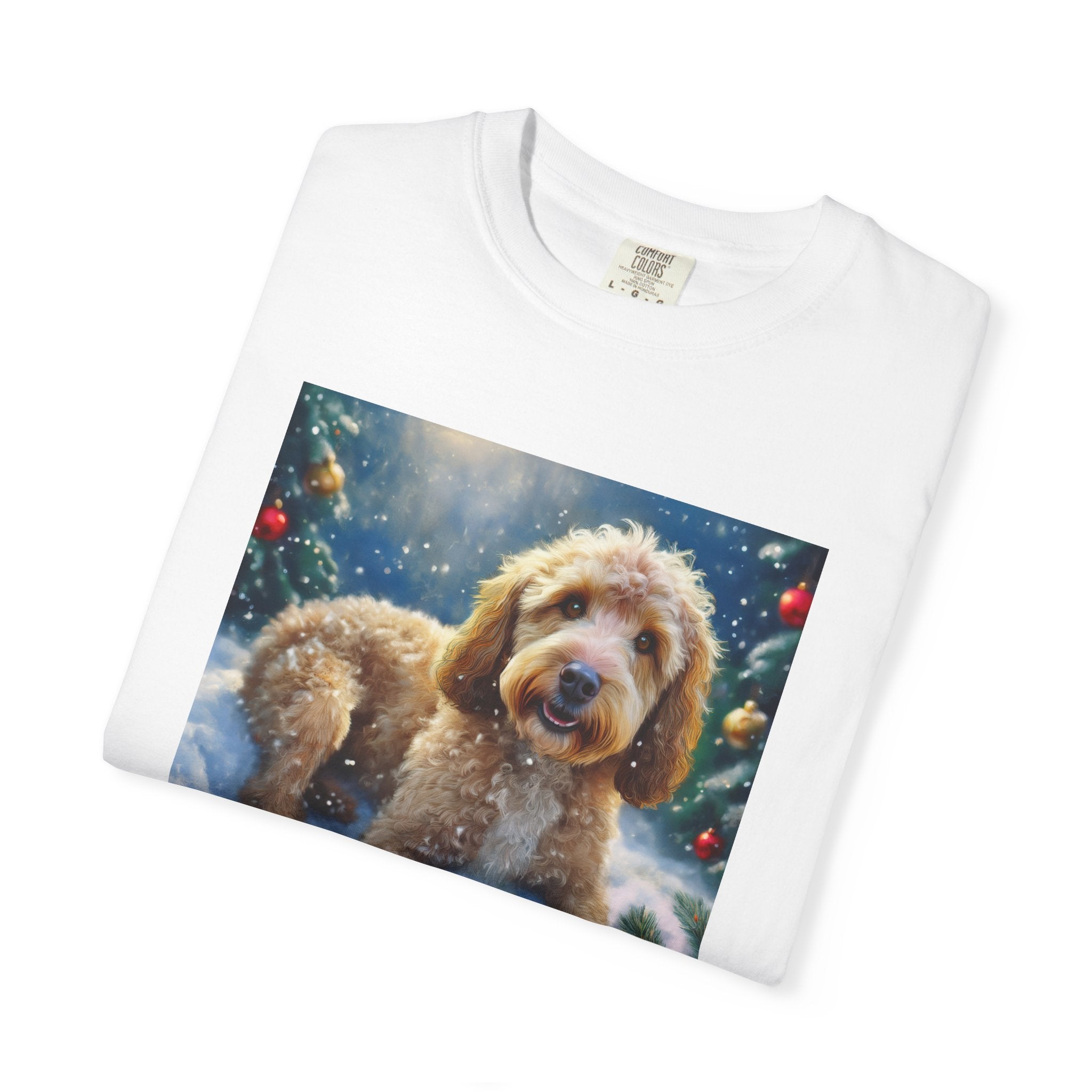 Doodle Holiday Unisex Garment-Dyed T-shirt