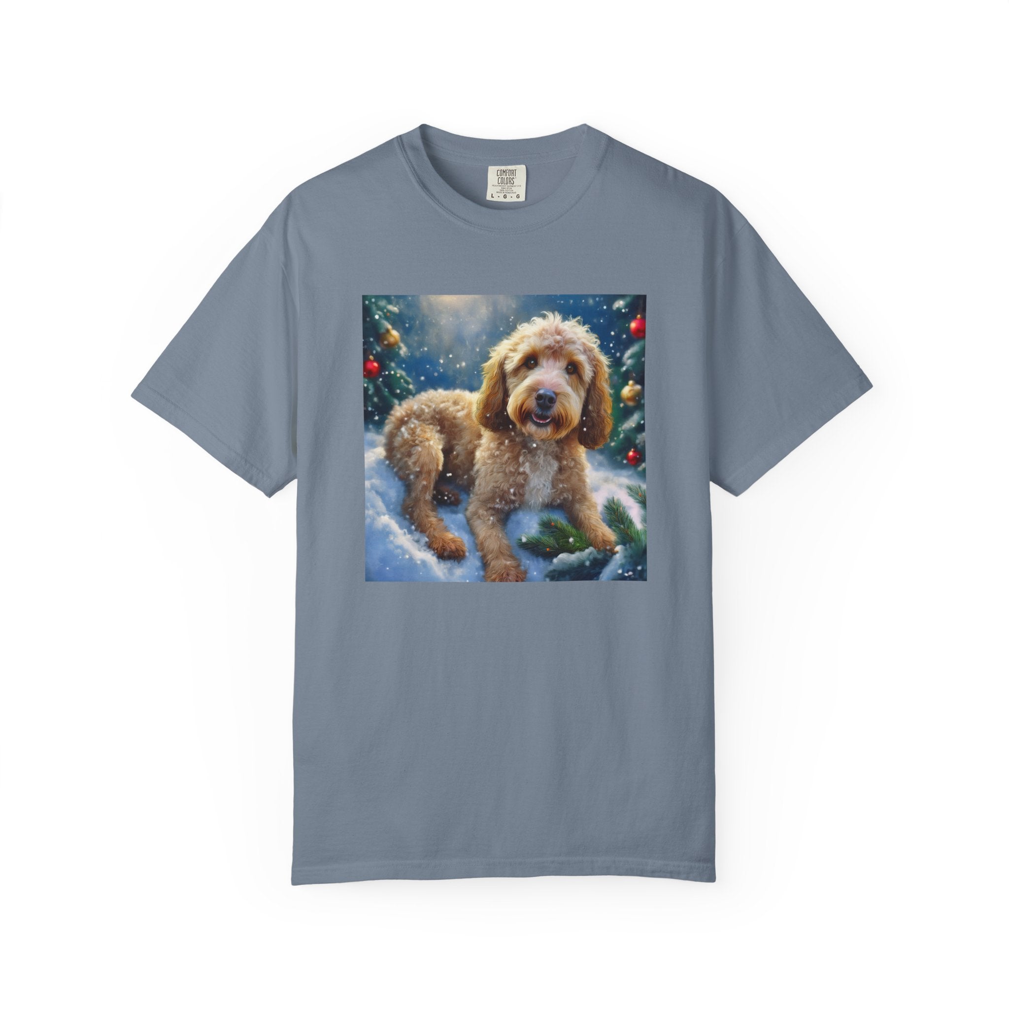 Doodle Holiday Unisex Garment-Dyed T-shirt