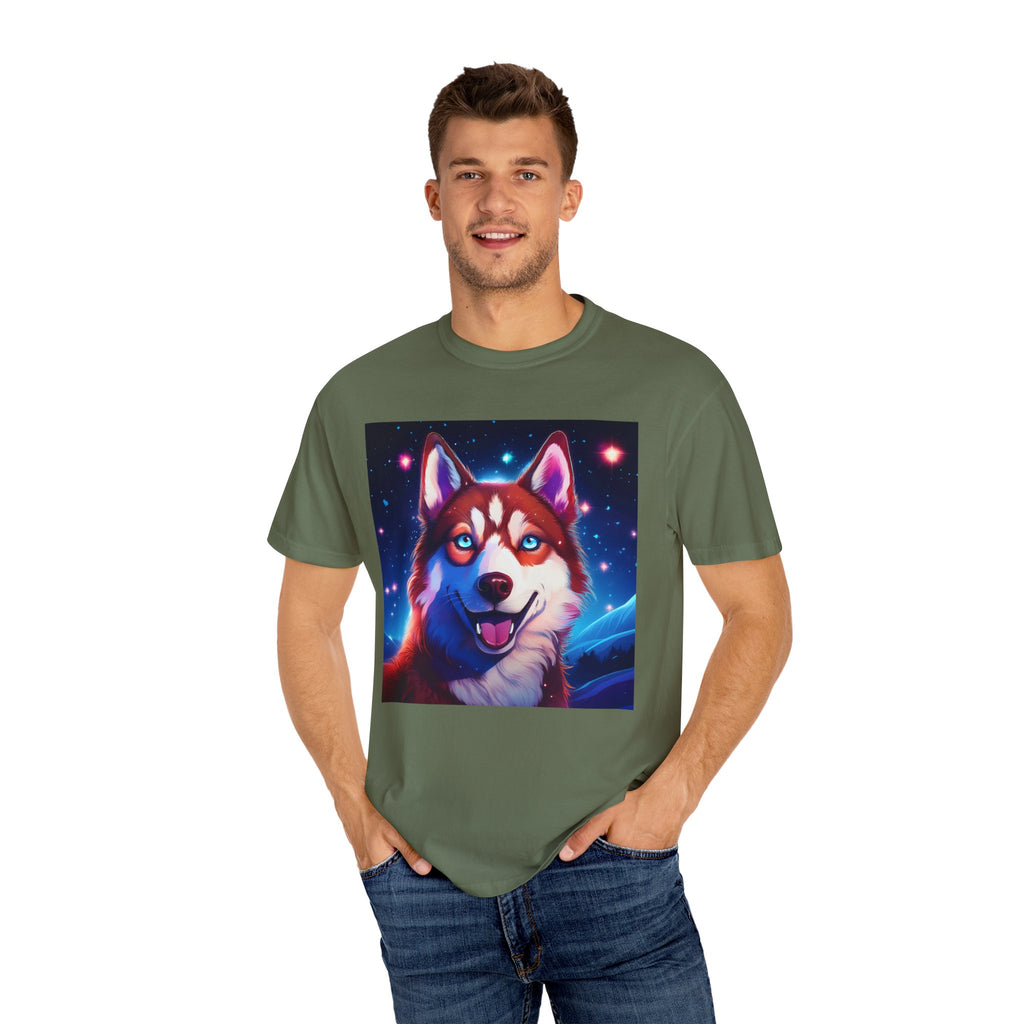 Eskimo Husky Unisex Garment-Dyed T-shirt