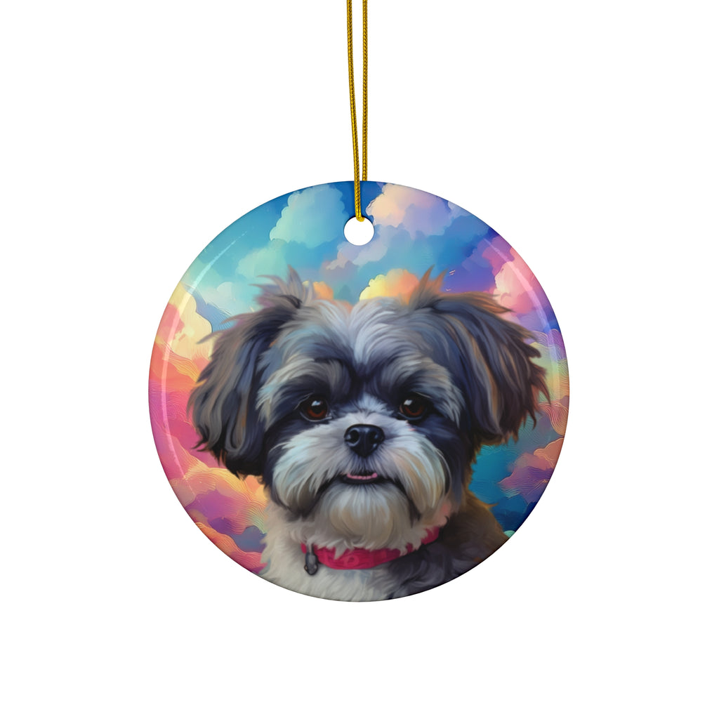 Shih Tzu Ceramic Ornament