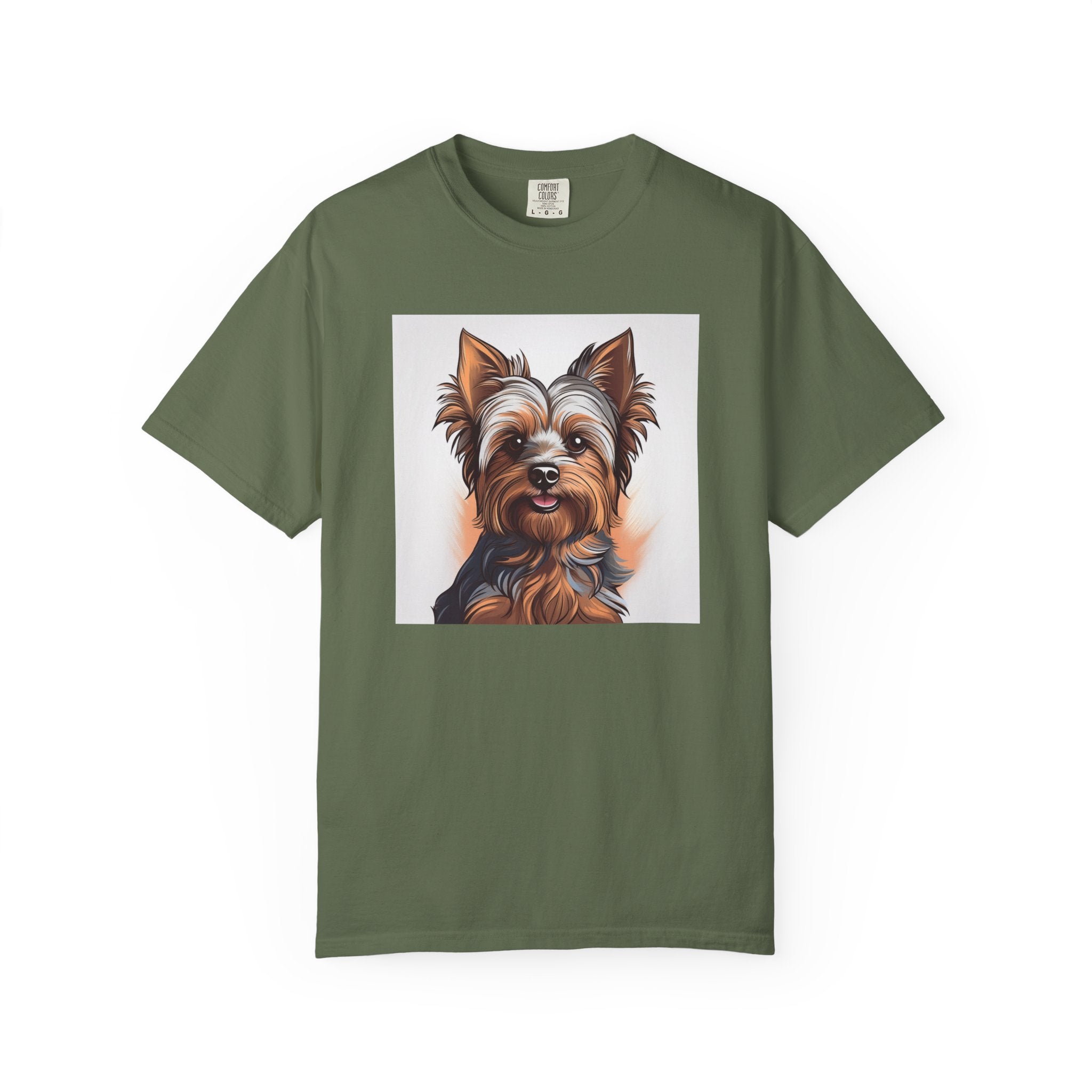 Yorkie Unisex Garment-Dyed T-shirt