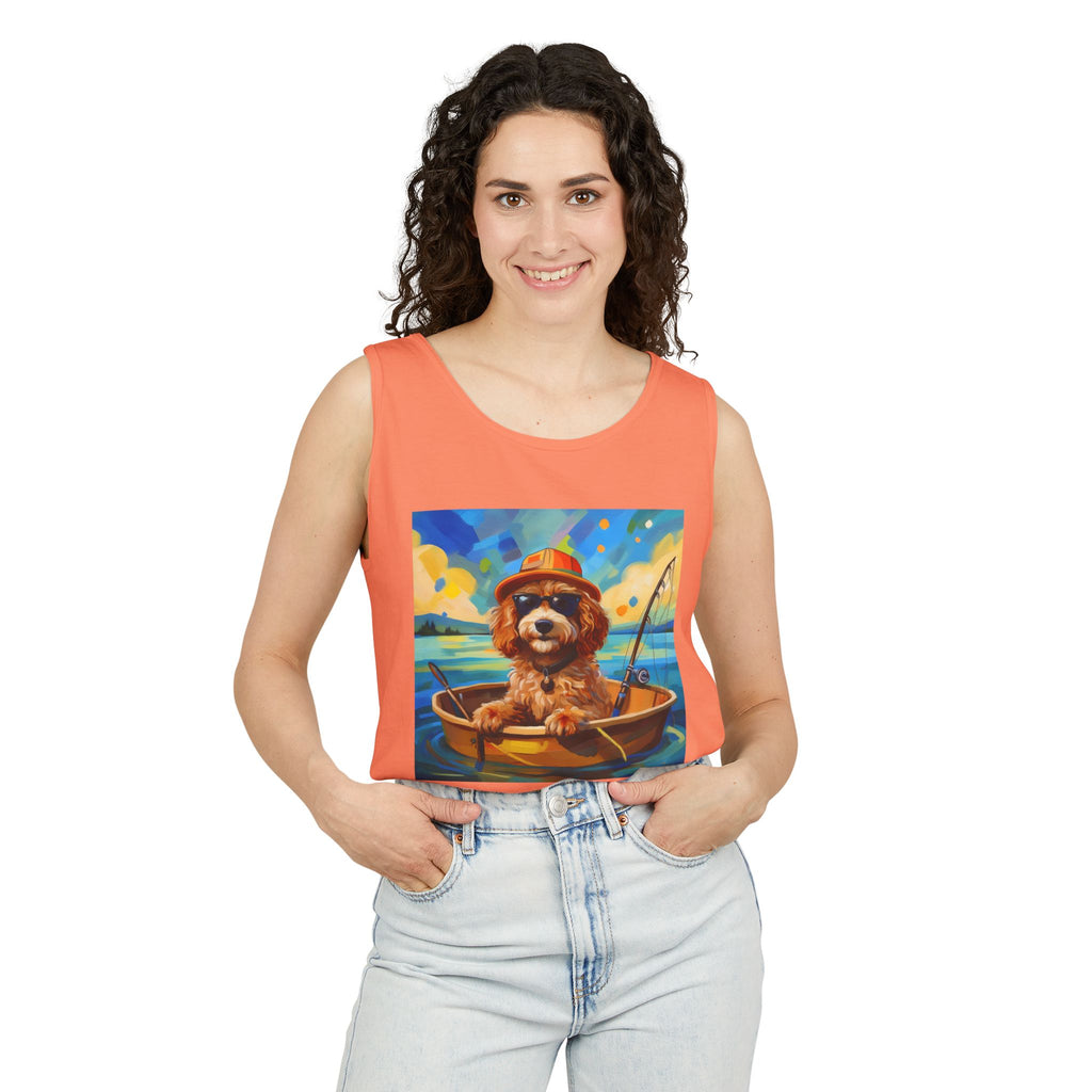 Doodle Fishing Tank Top