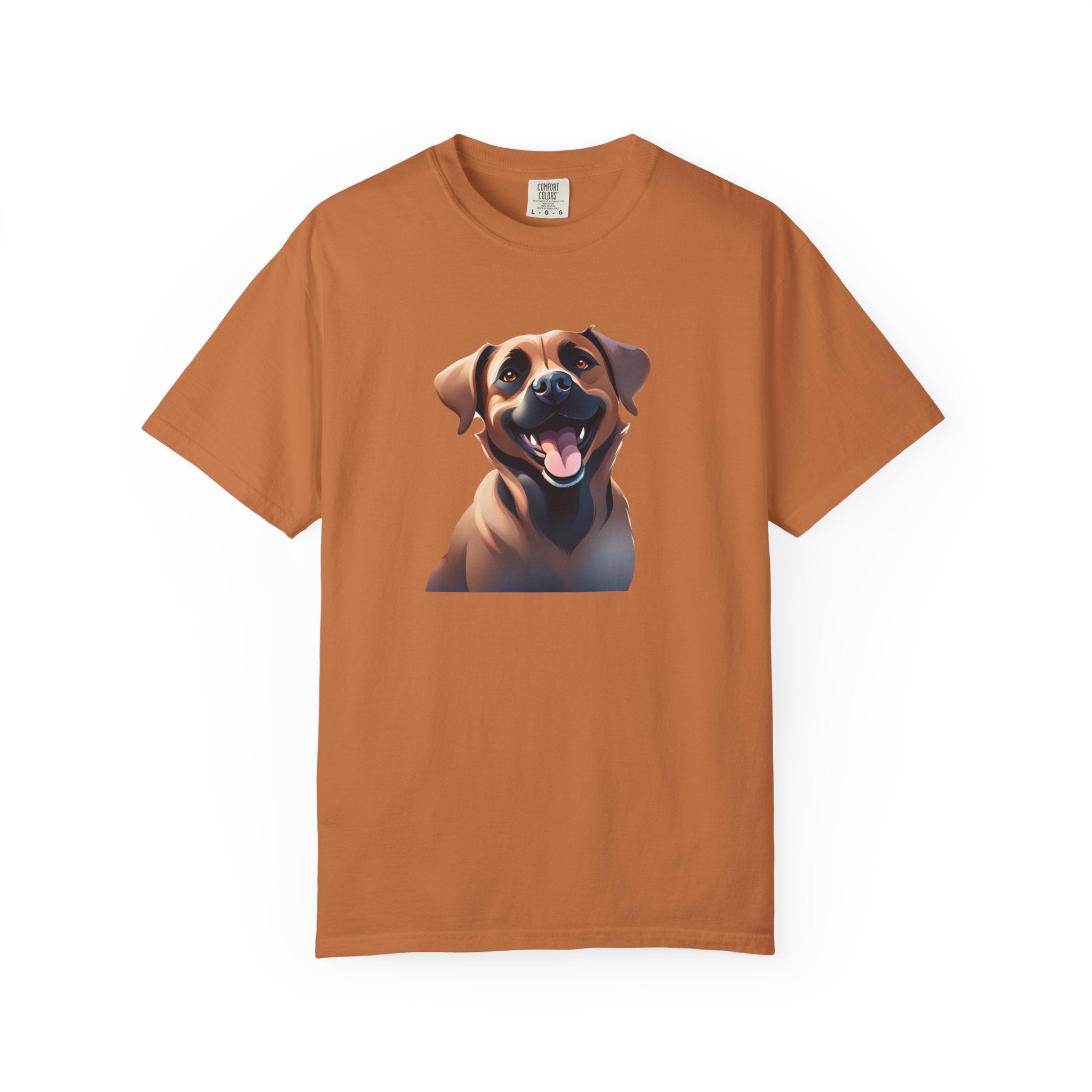 Black Mouth Cur Garment-Dyed T-shirt