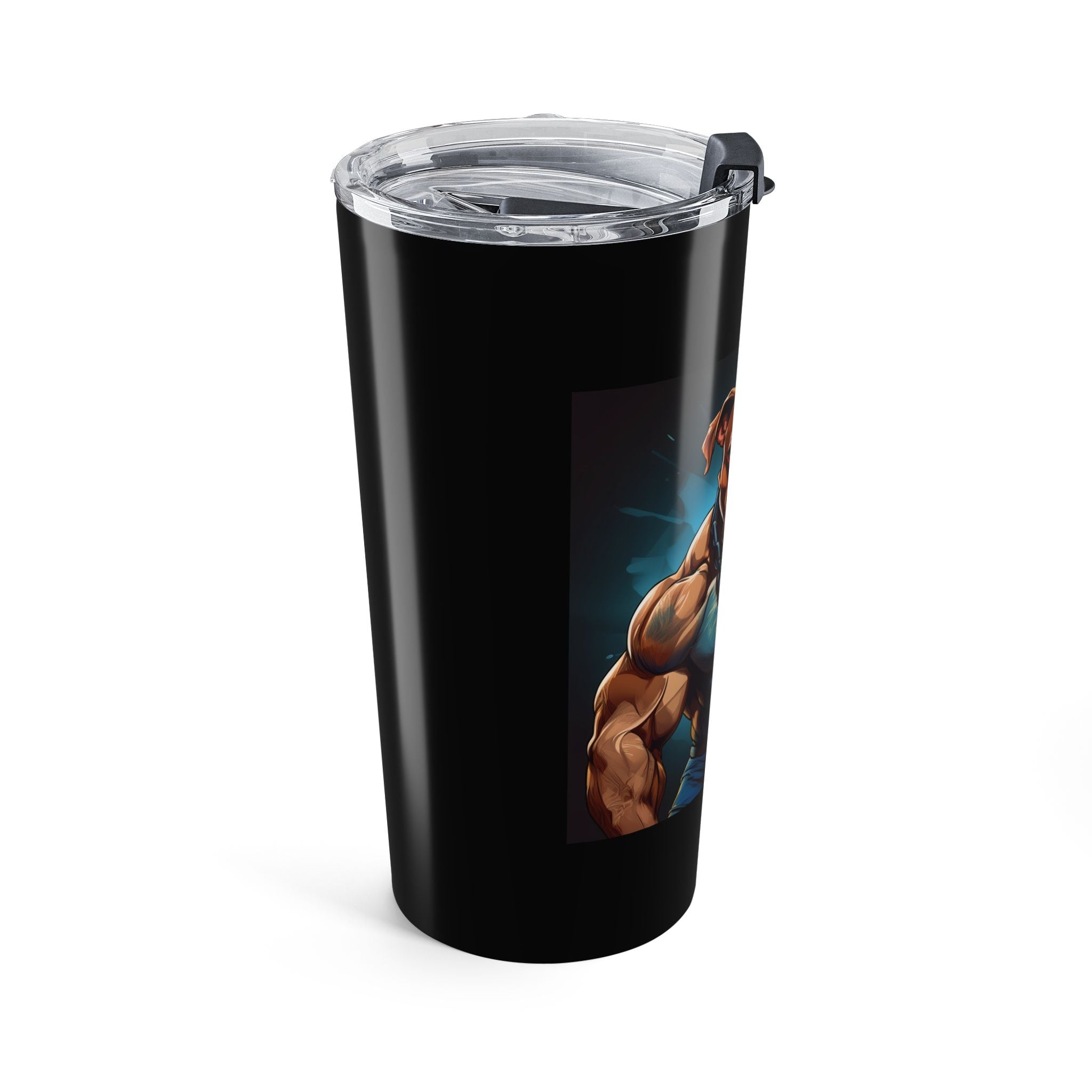Pitbull Body Builder Tumbler 20oz