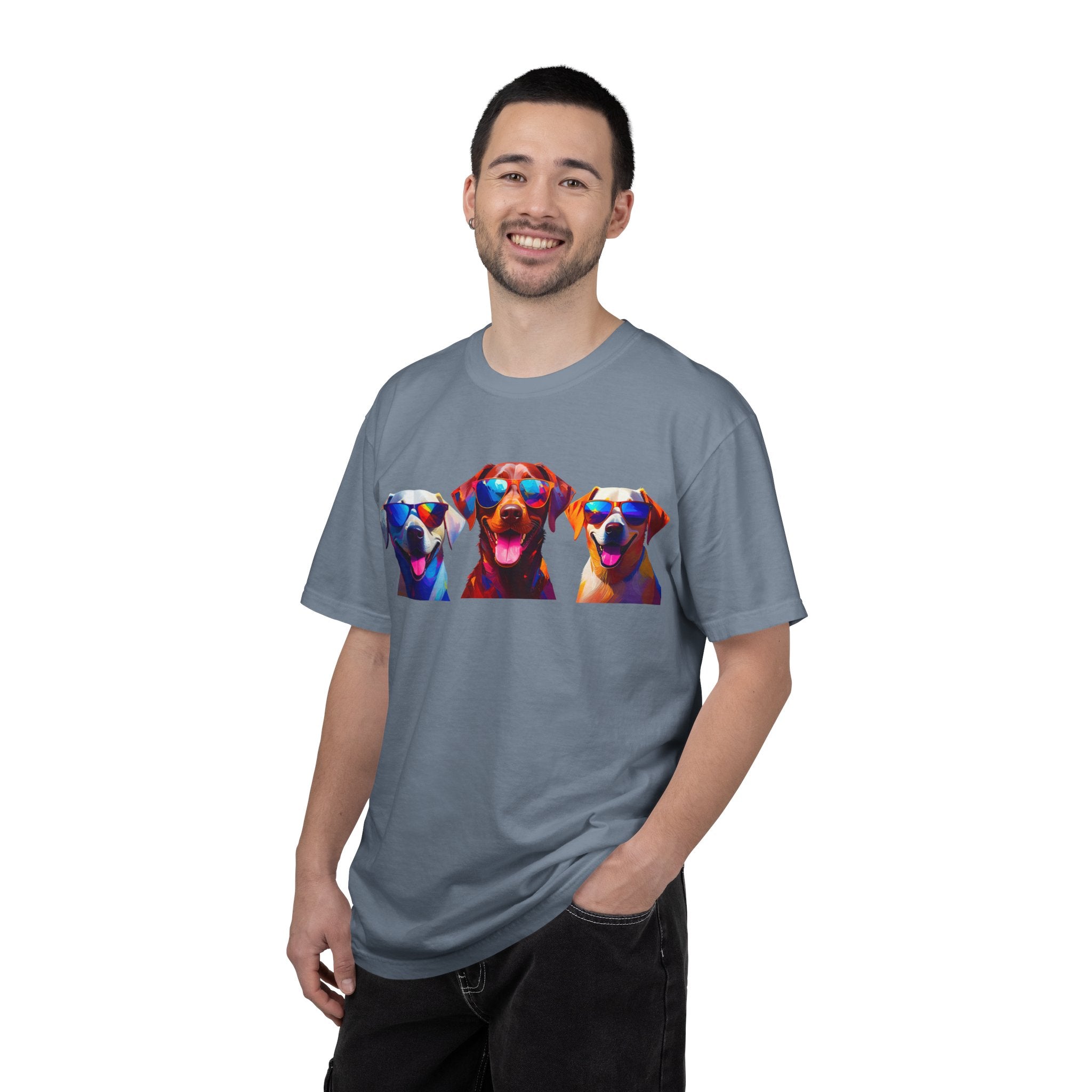 3 Labs Sunglasses Unisex Garment-Dyed T-shirt