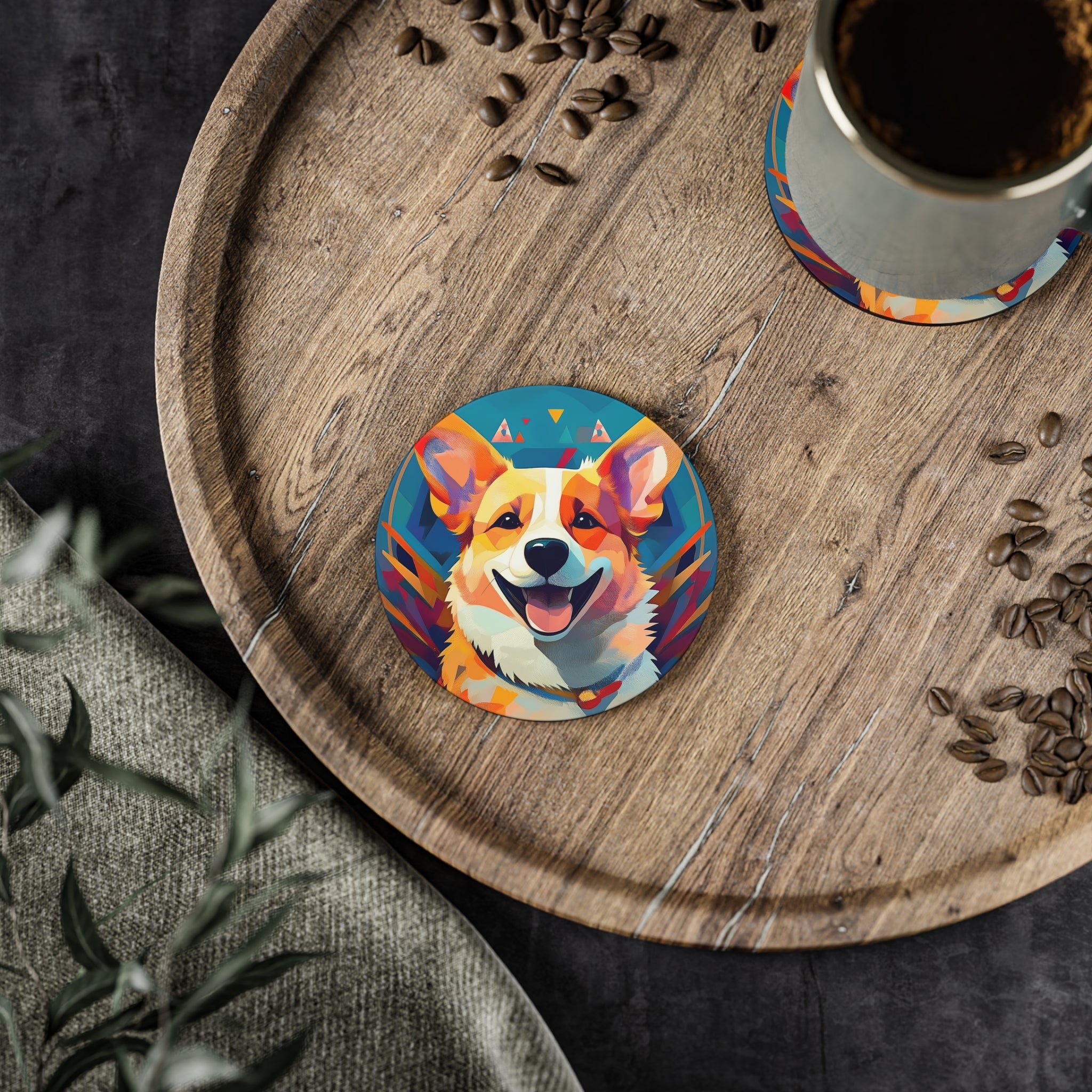 Corgi Coasters