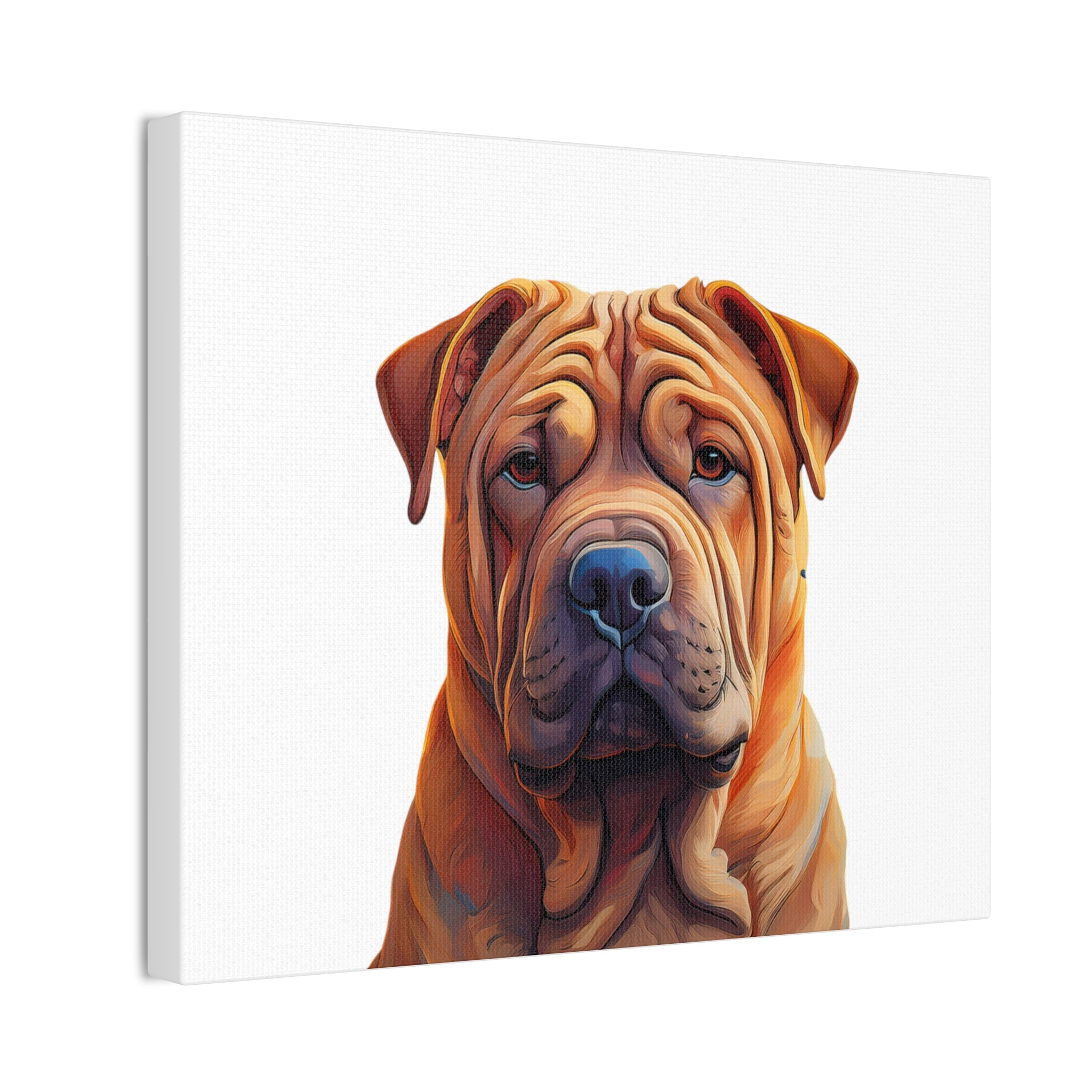 Shar Pei Stretched, 0.75"