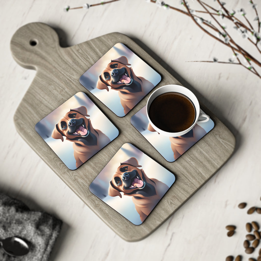 Black Mouth Cur Coasters