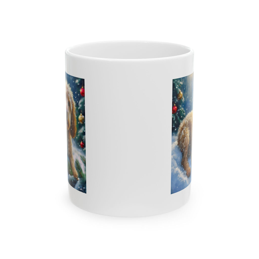Doodle Holiday Ceramic Mug, (11oz, 15oz)