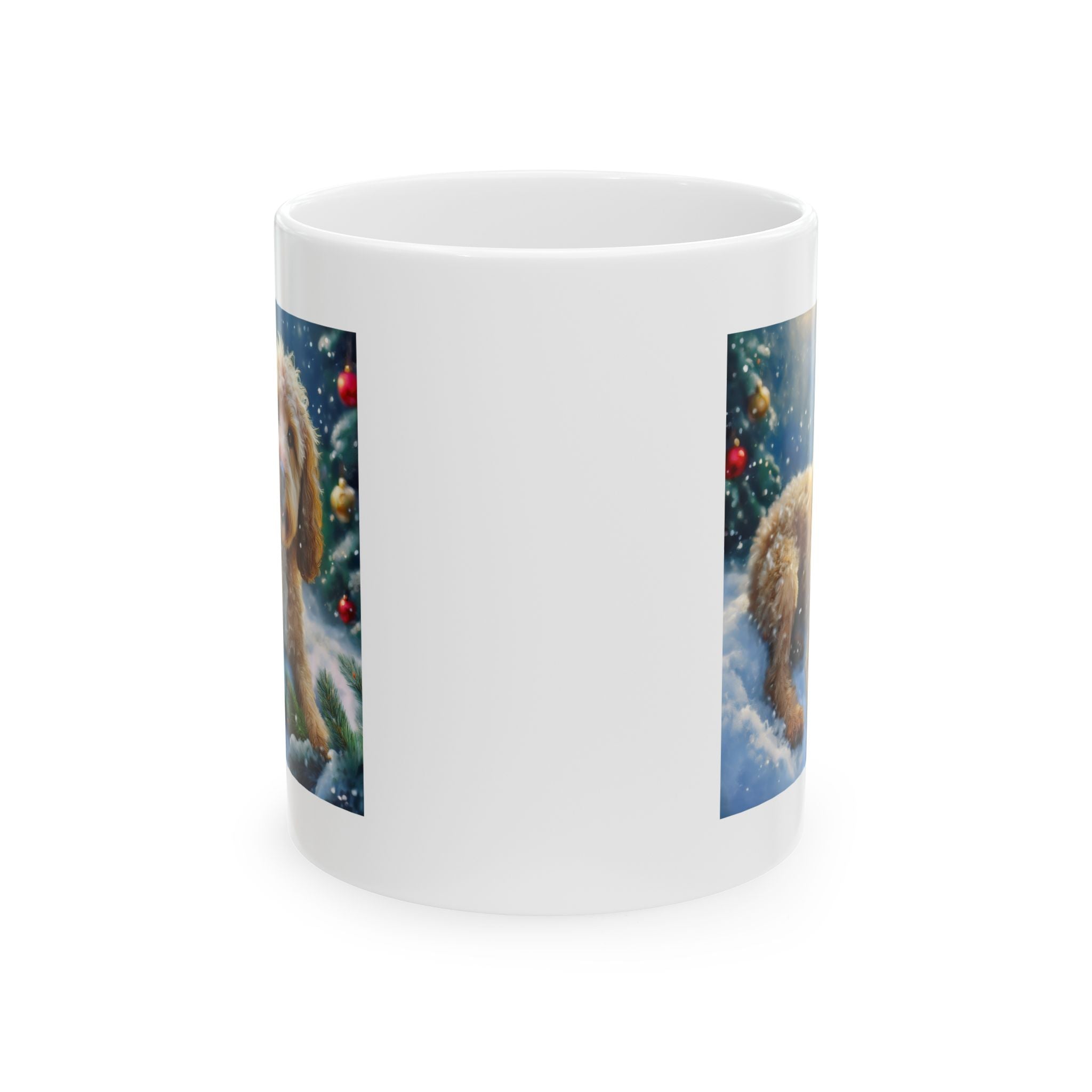 Doodle Holiday Ceramic Mug, (11oz, 15oz)