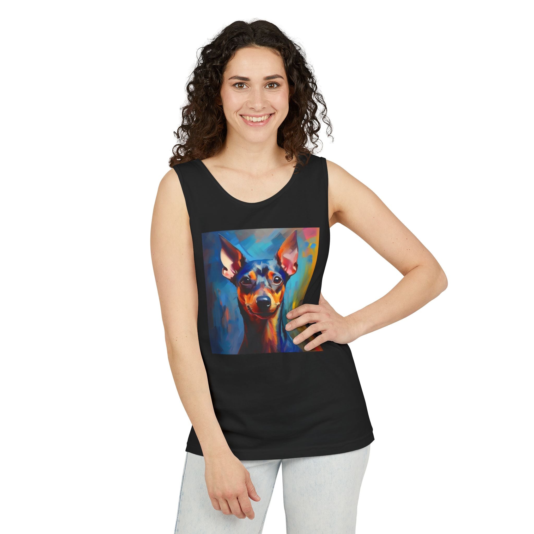 Miniature Pinscher Unisex Tank Top