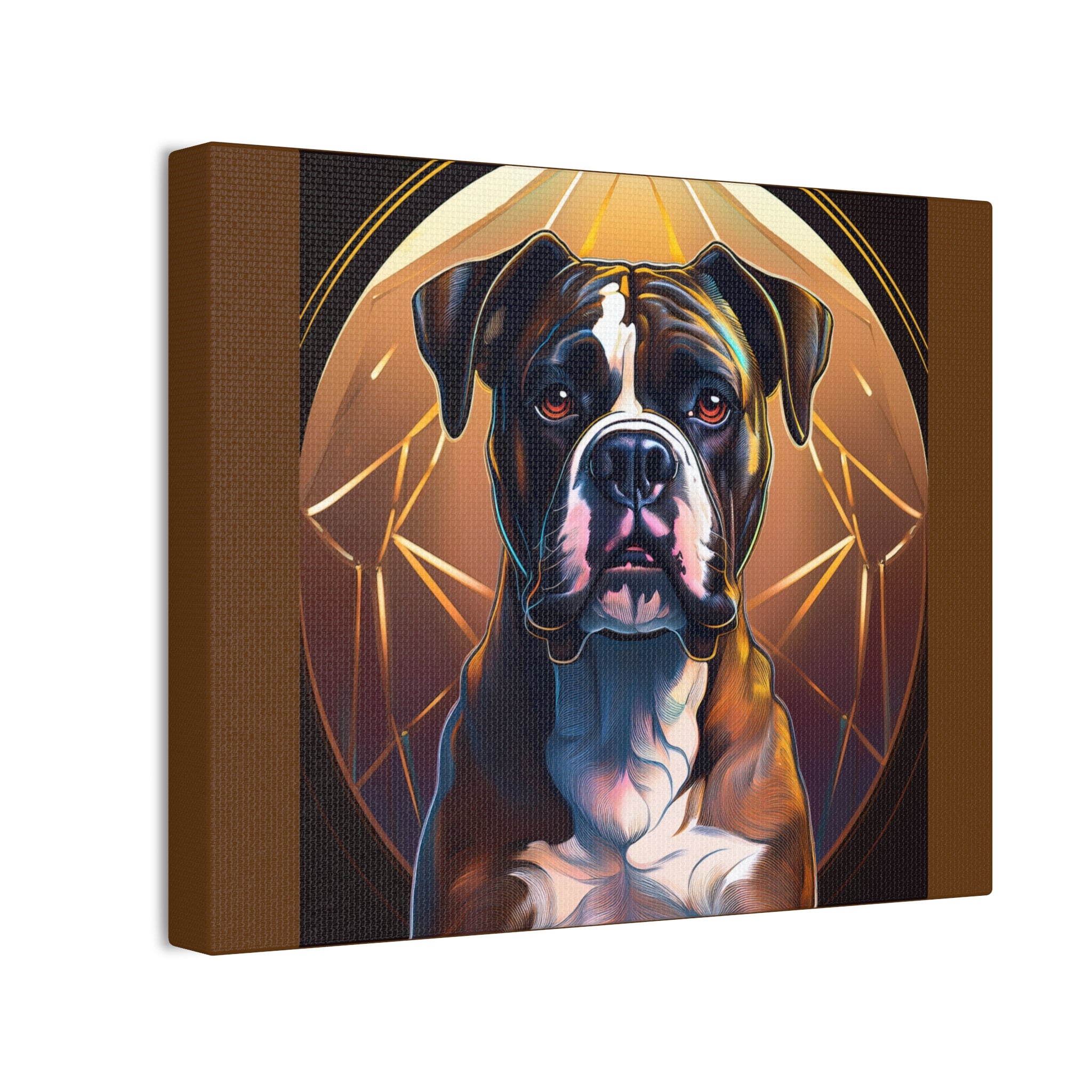 Brindle Gold Canvas Painting