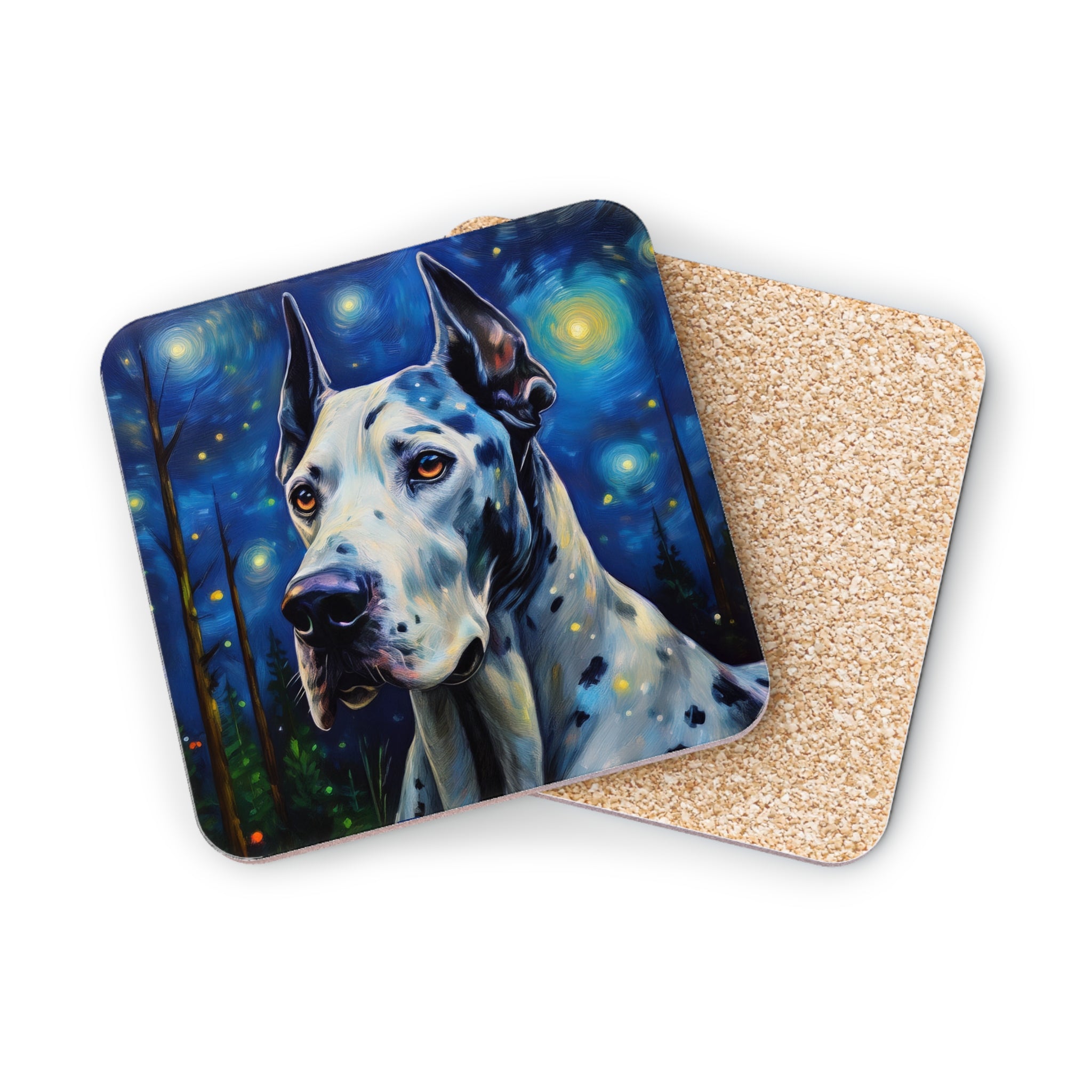 Great Dane Stary Night Coasters
