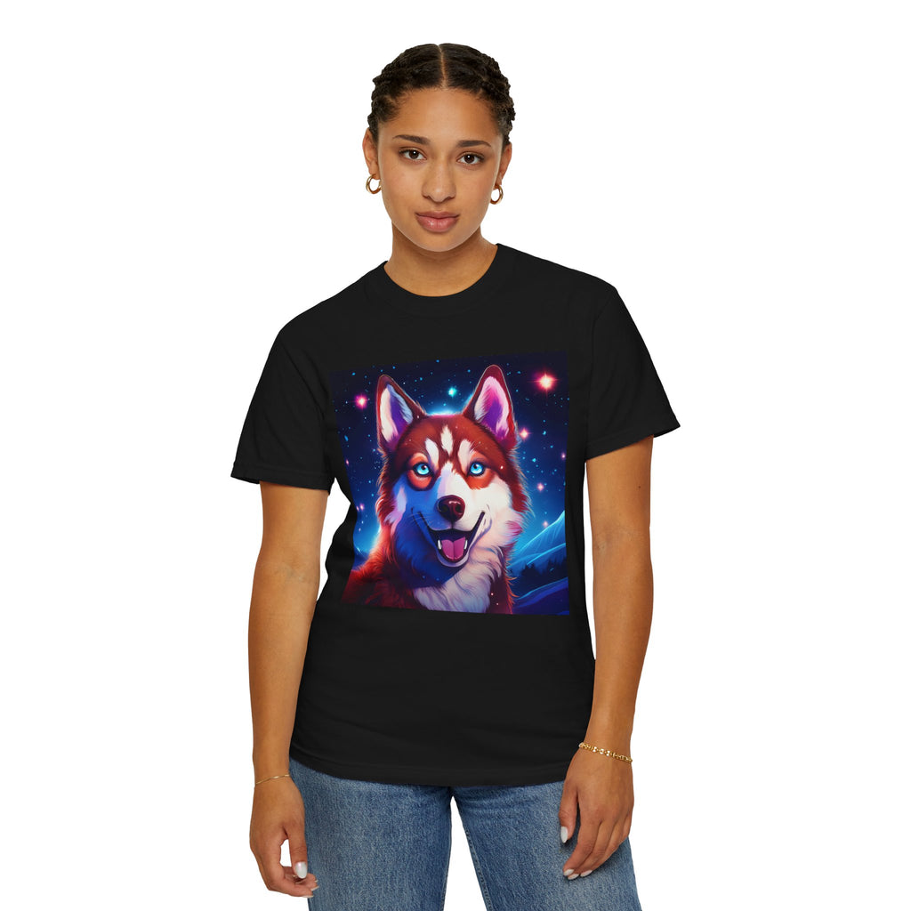 Eskimo Husky Unisex Garment-Dyed T-shirt