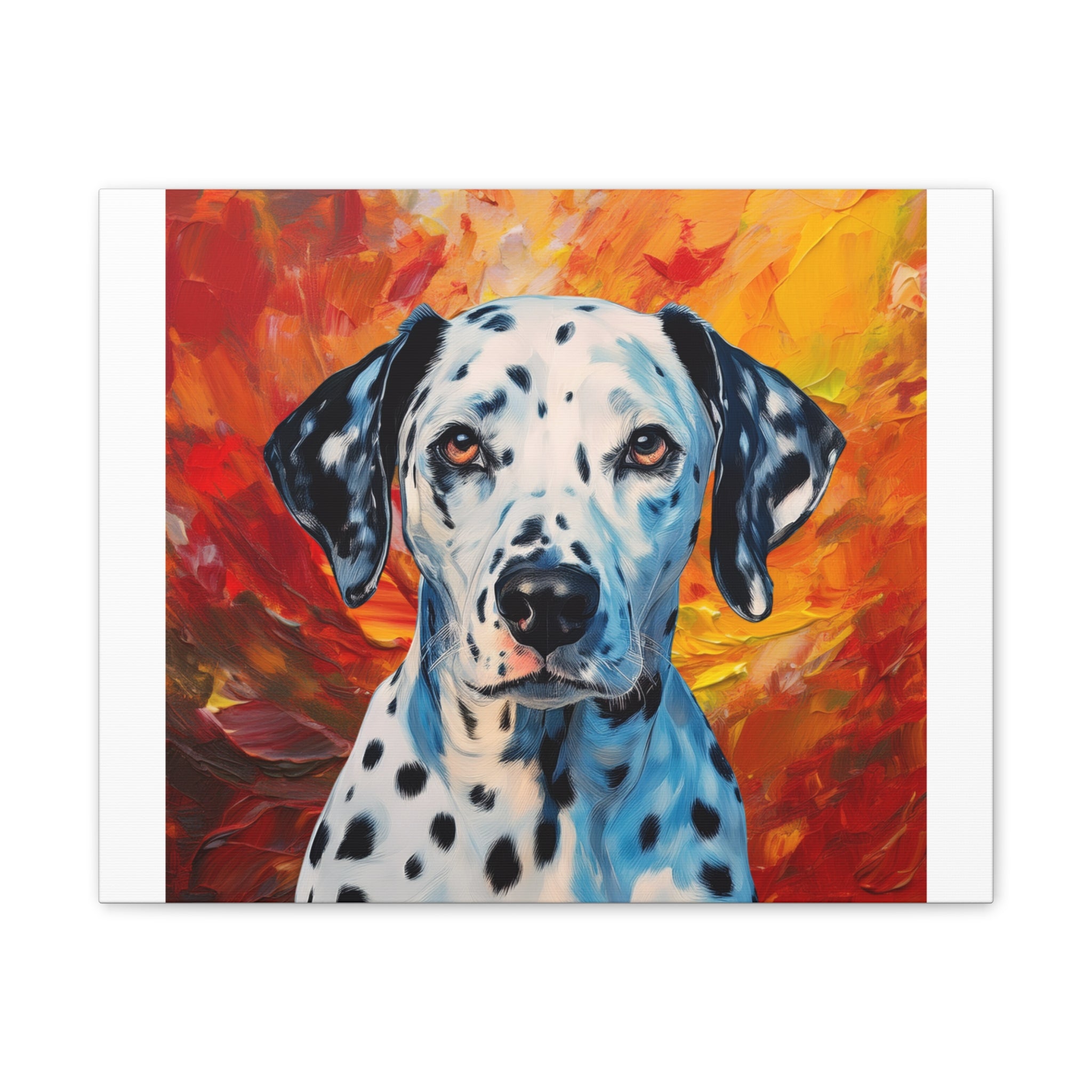 Dalmation Canvas Stretched, 0.75"