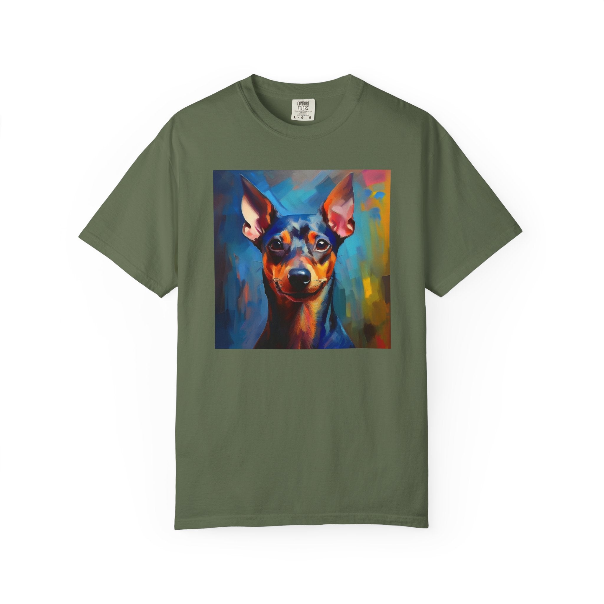 Miniature Pinscher Unisex Garment-Dyed T-shirt