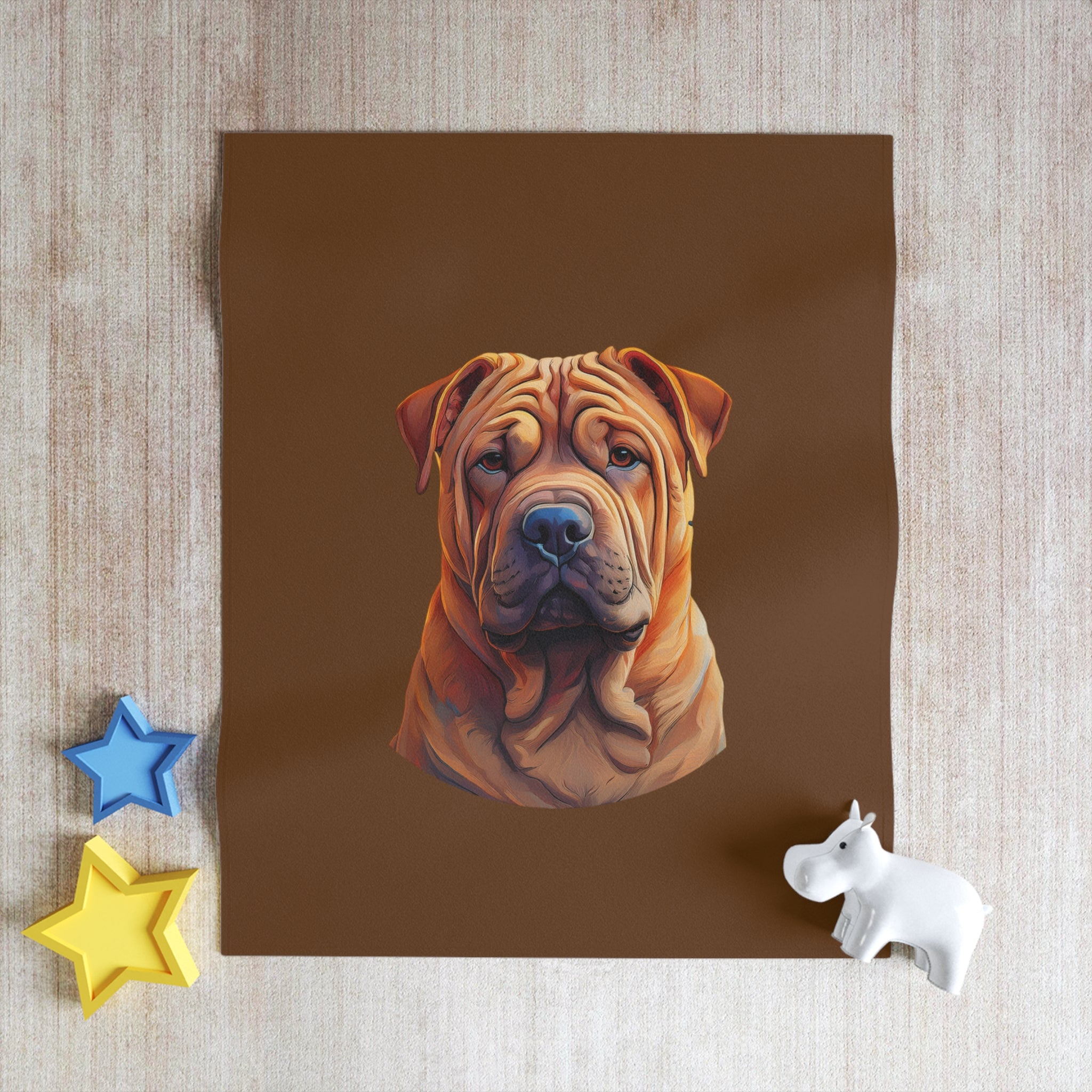 Shar Pei Throw Blanket