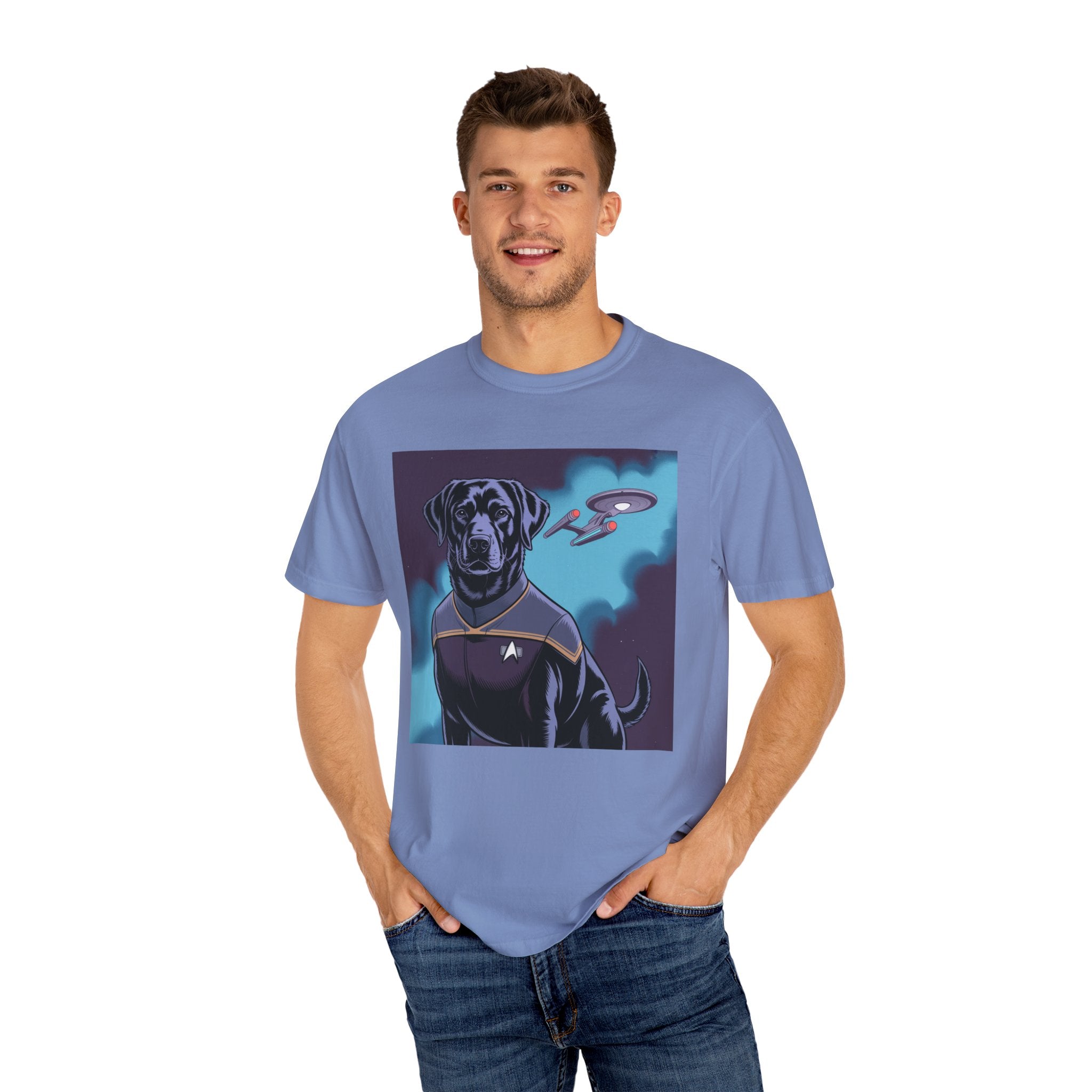 Dog-Fleet Unisex Garment-Dyed T-shirt