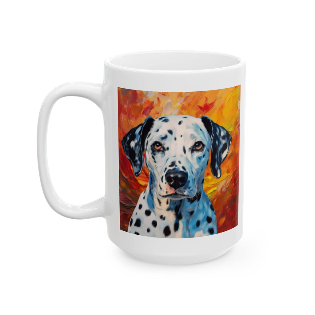 Dalmation Ceramic Mug, (11oz, 15oz)