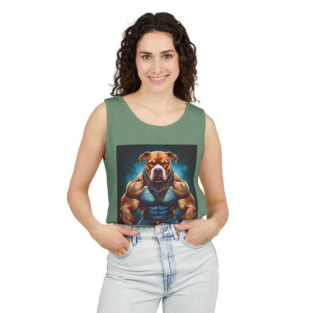Pitbull Body Builder Unisex Tank Top