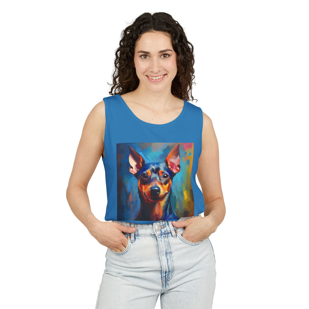 Miniature Pinscher Unisex Tank Top
