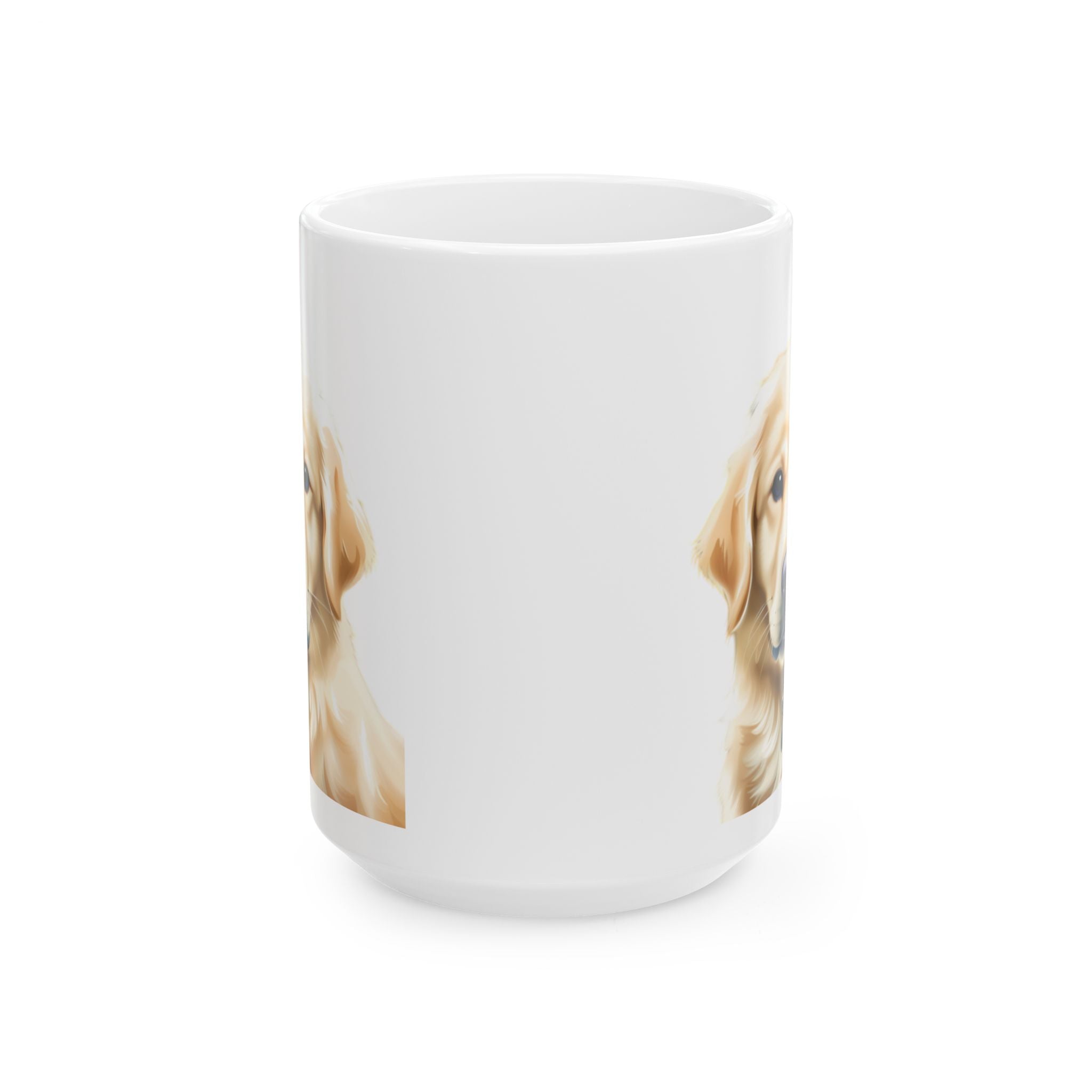 Golden Retriever Ceramic Mug, (11oz, 15oz)