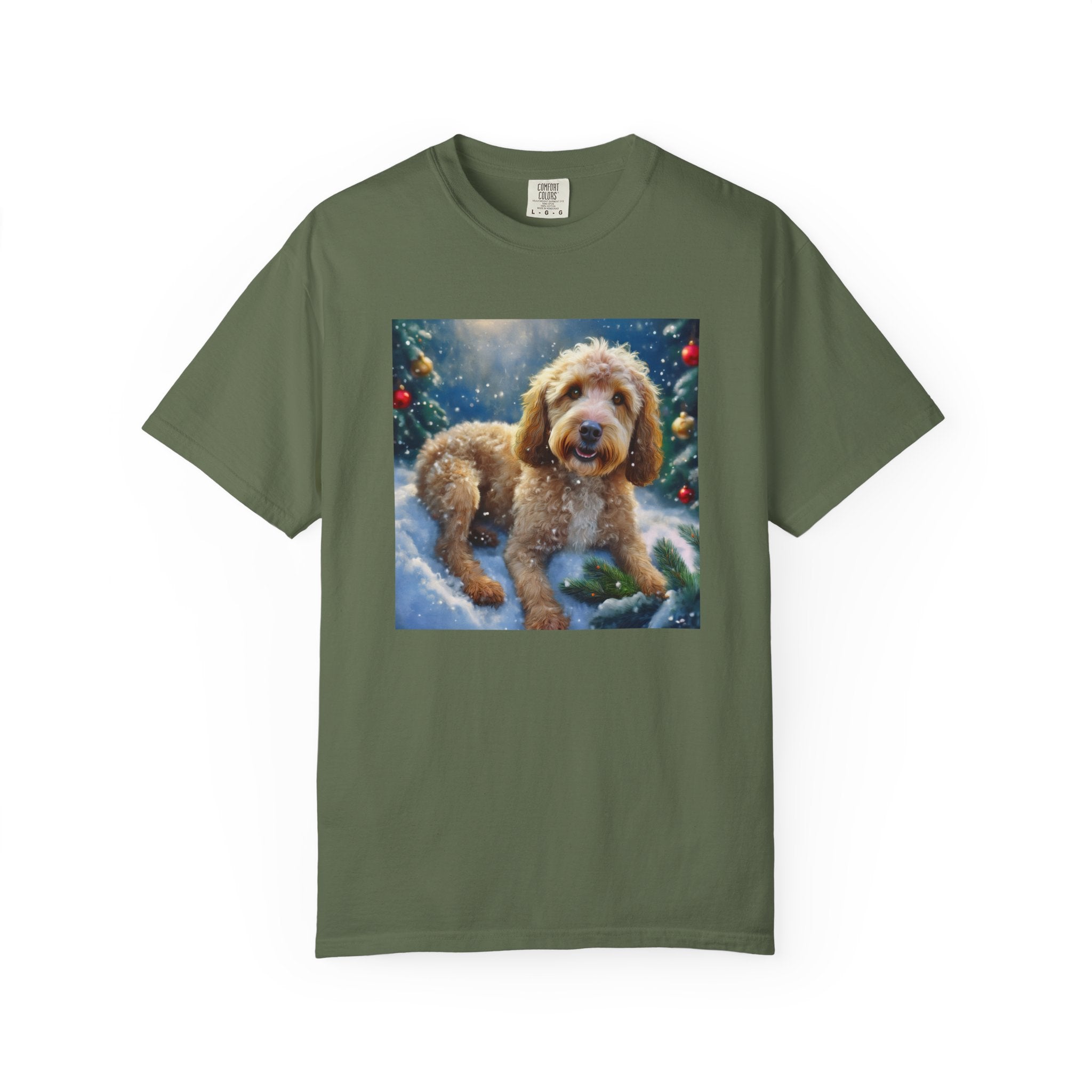 Doodle Holiday Unisex Garment-Dyed T-shirt