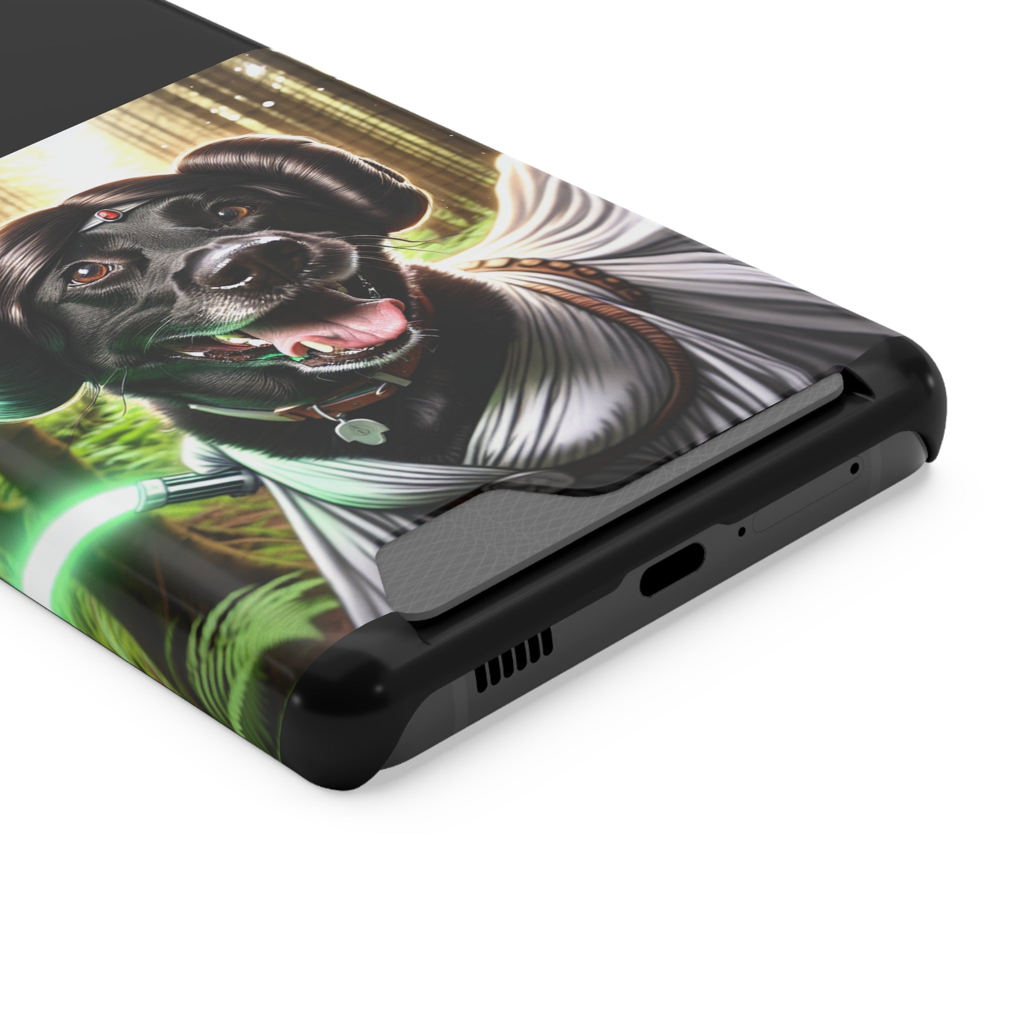 Galaxy Princess Phone Case with Card Holder