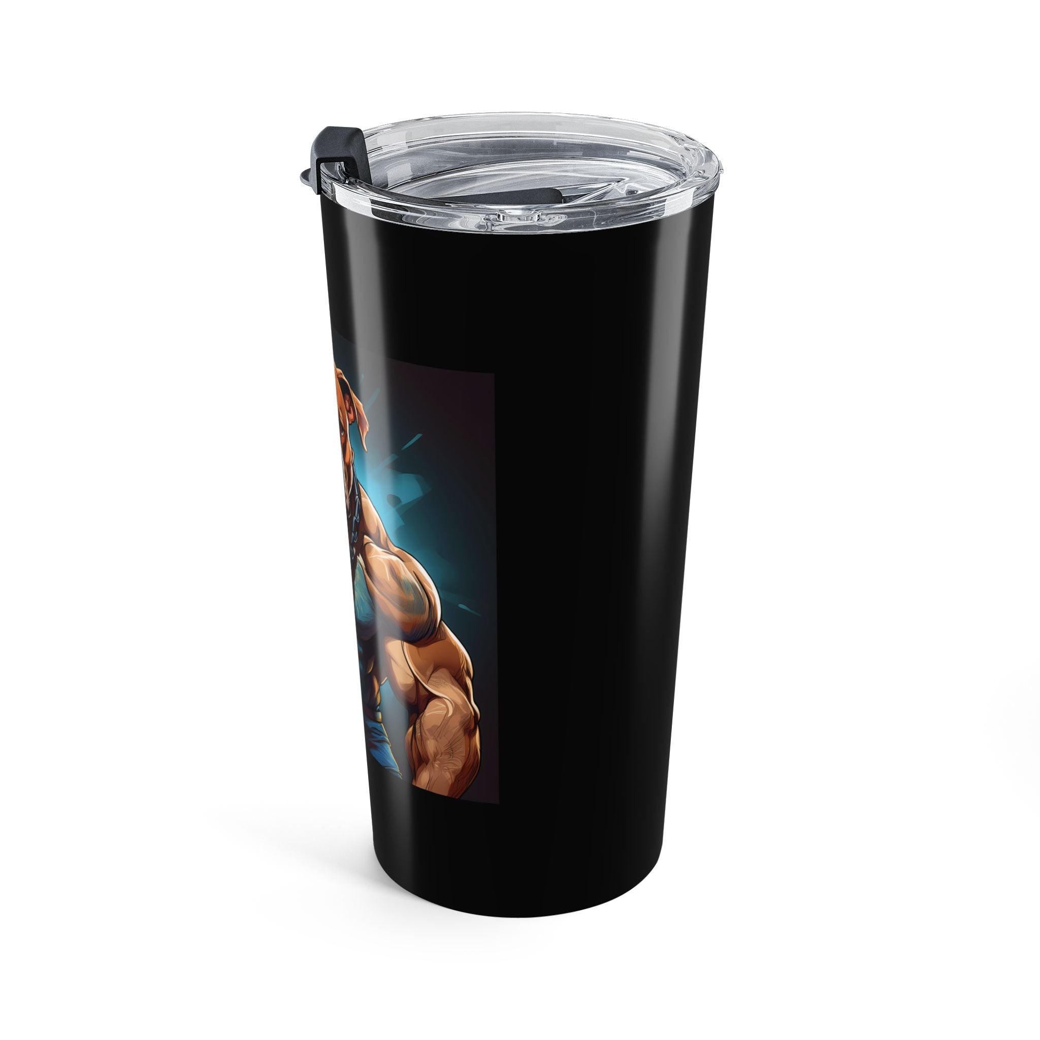 Pitbull Body Builder Tumbler 20oz
