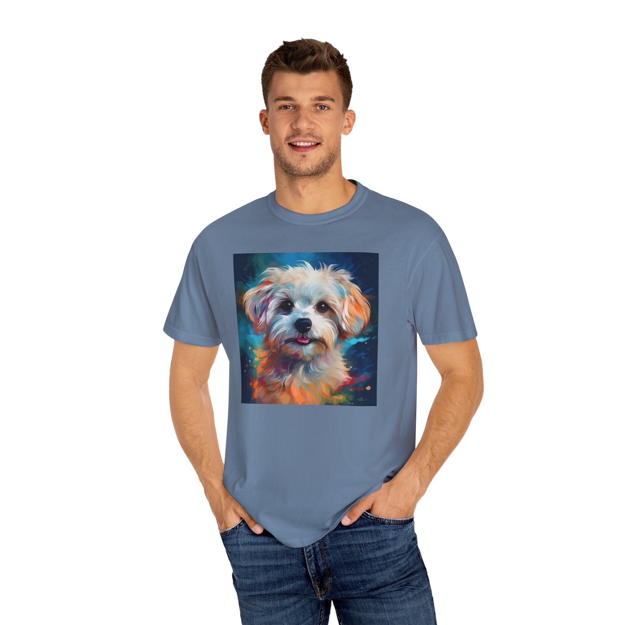 Maltese Unisex Garment-Dyed T-shirt