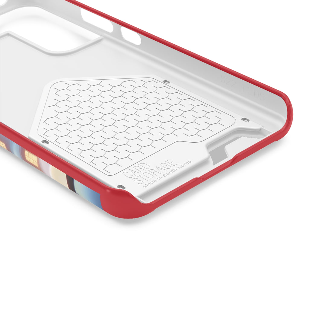 Choclate Lab Holiday Phone Case with Card Holder