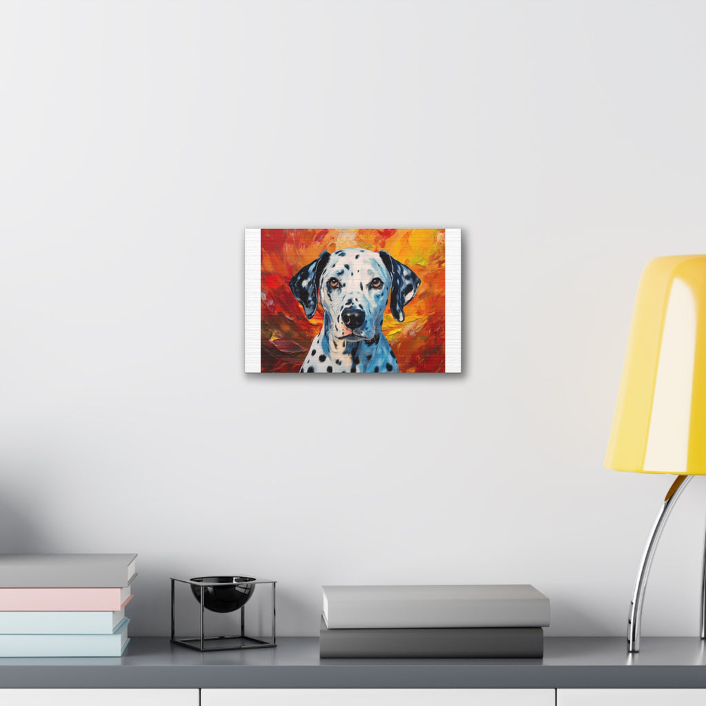 Dalmation Canvas Stretched, 0.75"