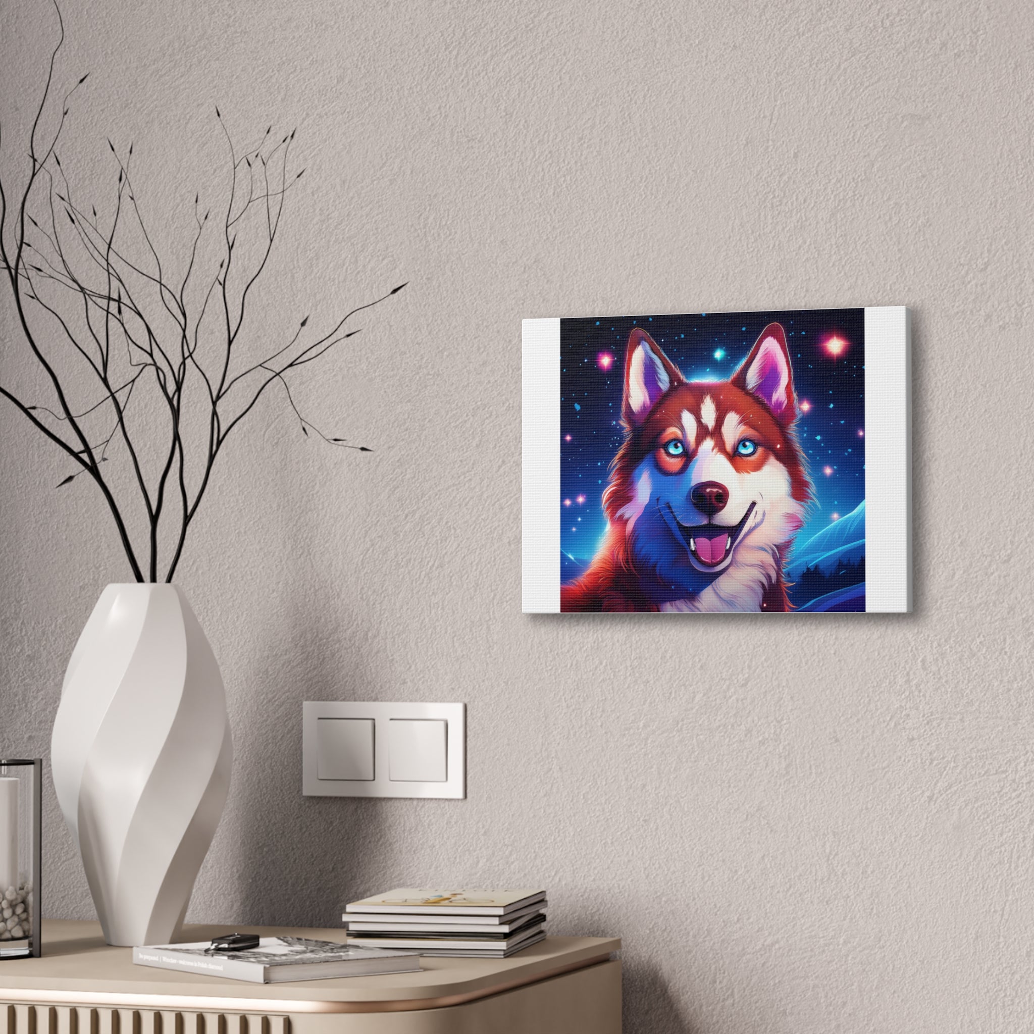 Eskimo Husky Stretched, 0.75"